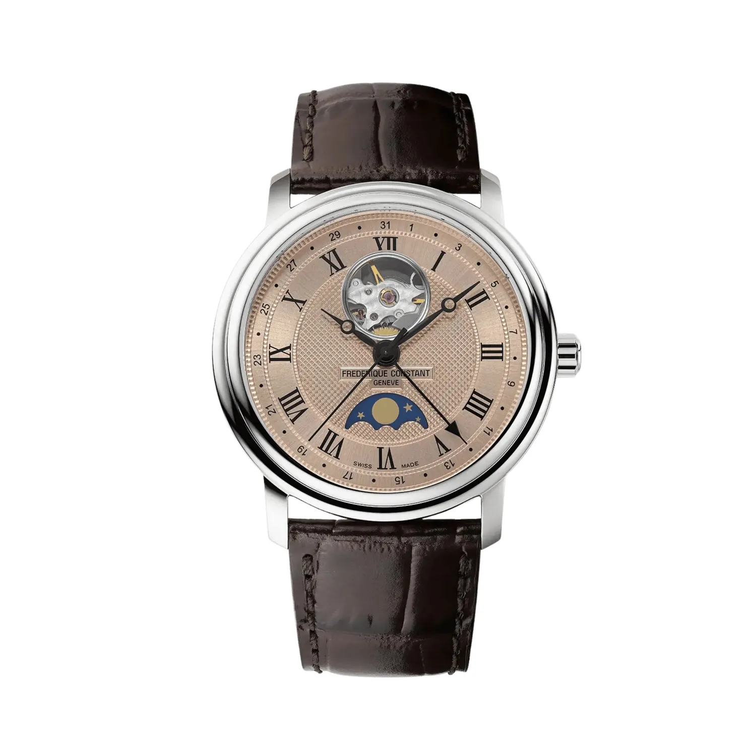 Montre Frédérique Constant Classics Heart Beat Moonphase Date