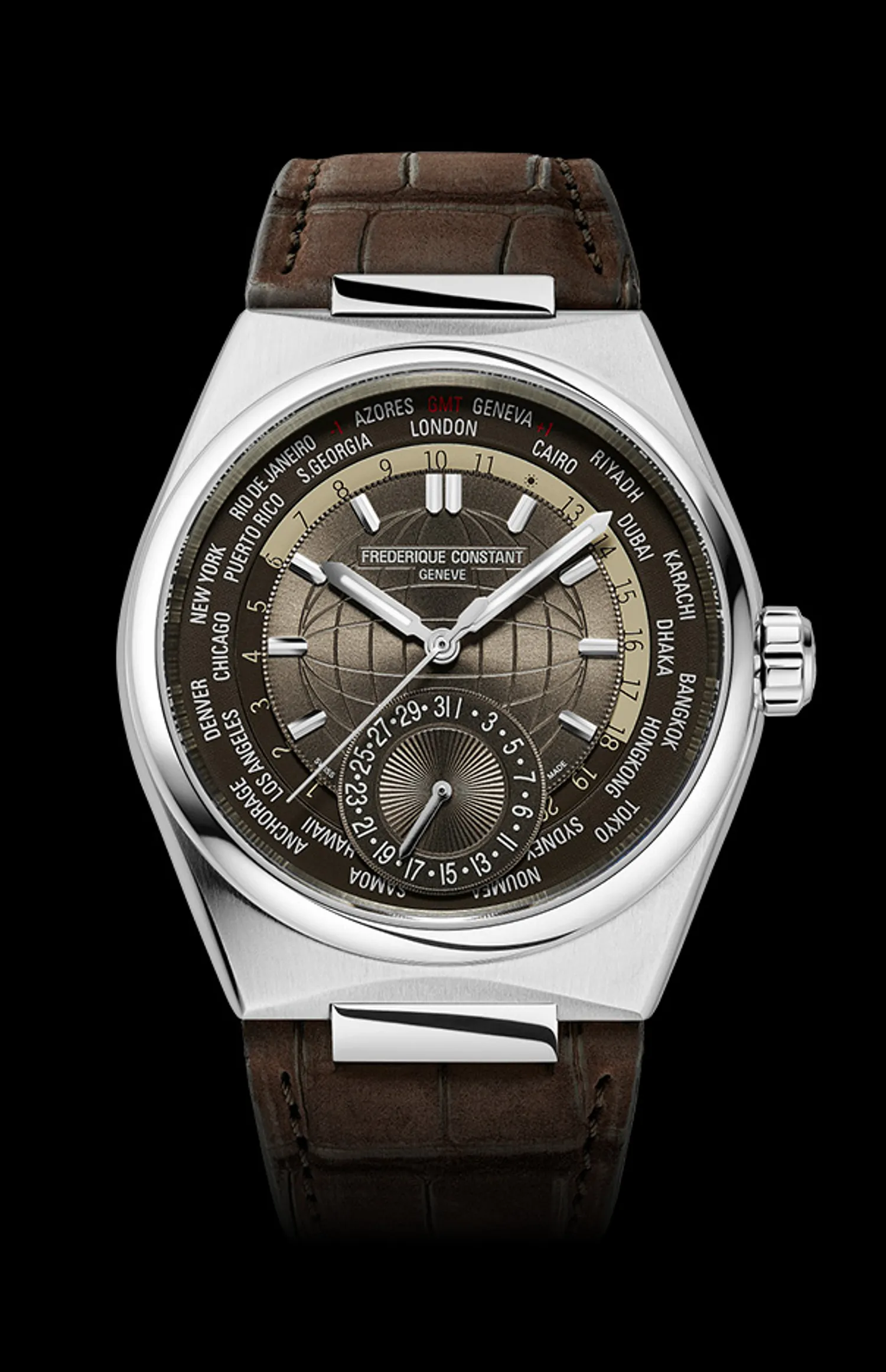 Montre Frederique Constant Worldtimer Manufacture