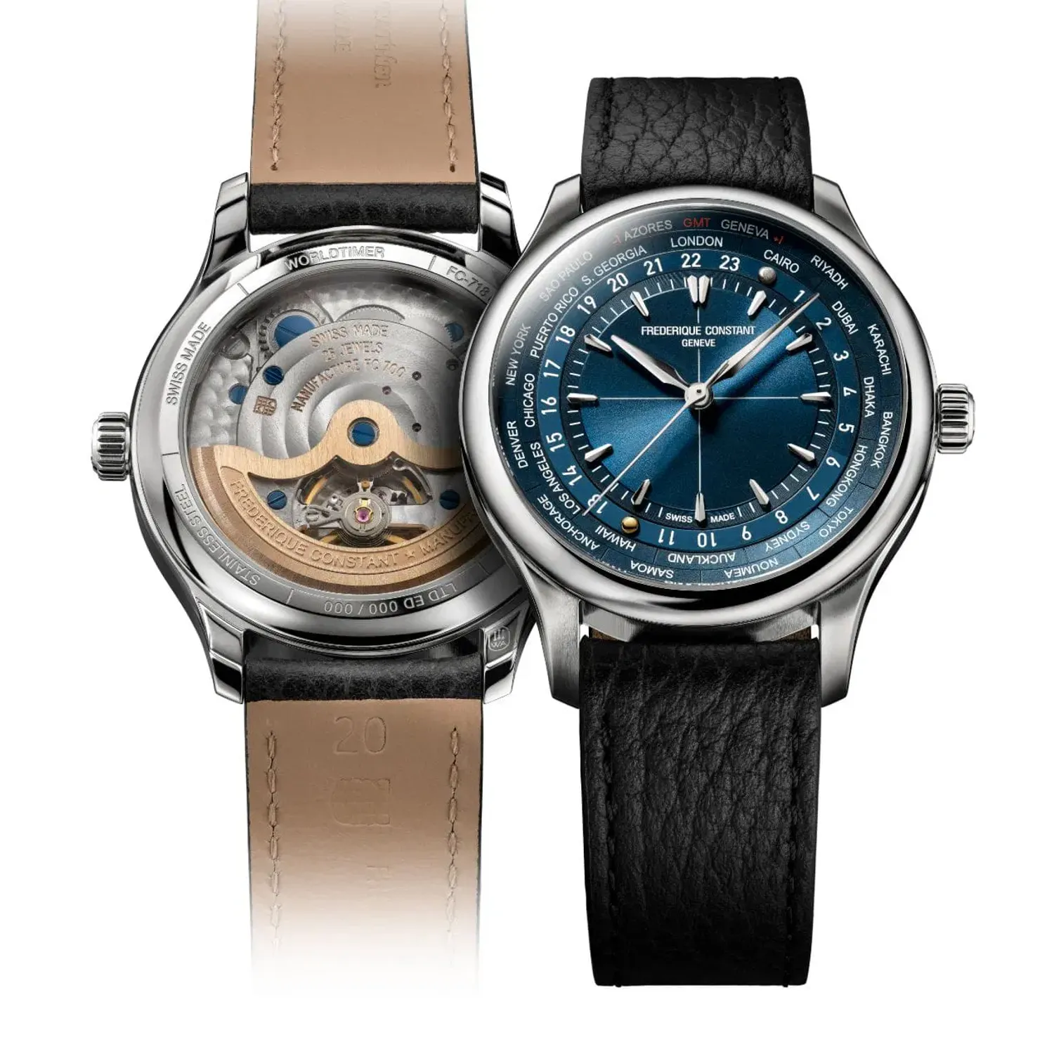 Montre Frederique Constant Manufacture Classic Worldtimer