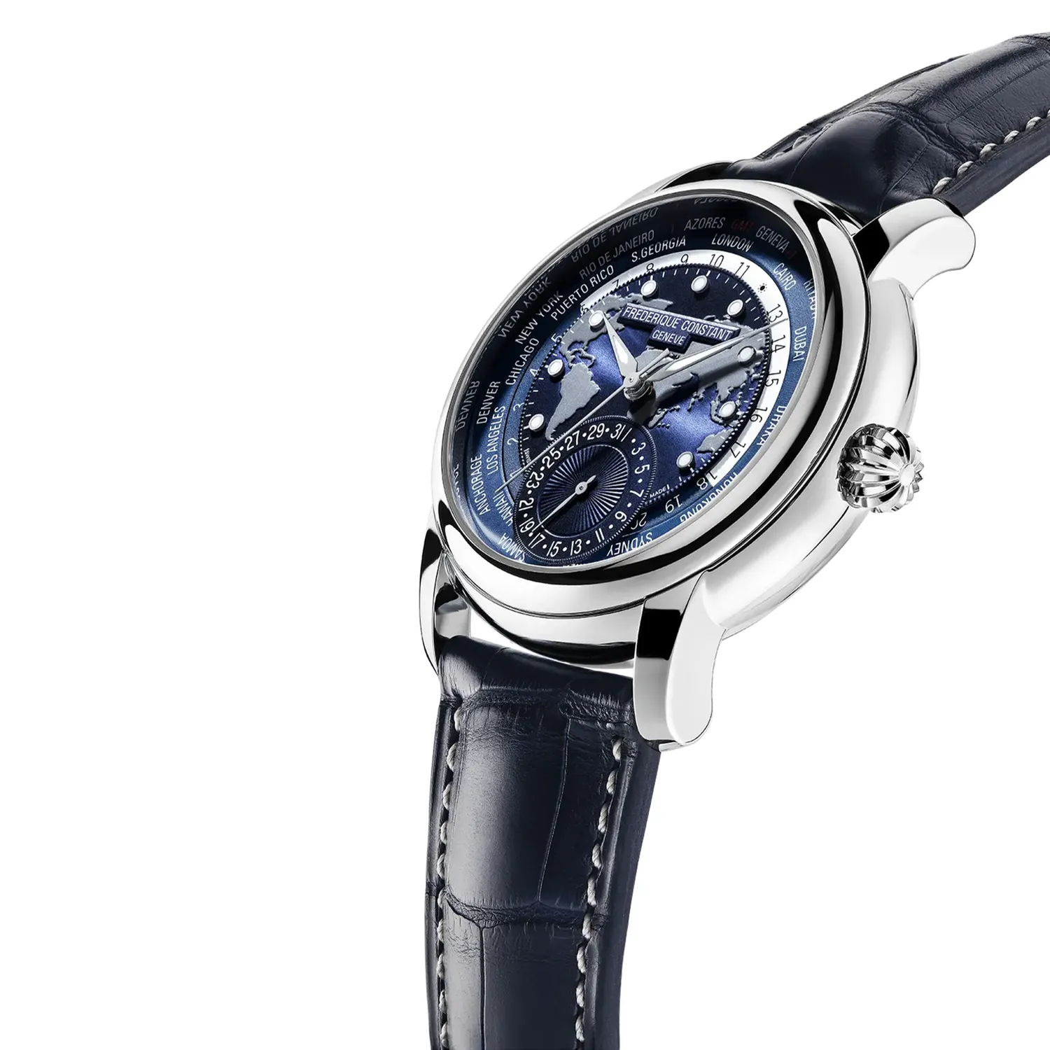 Montre Frederique Constant Classic Worldtimer