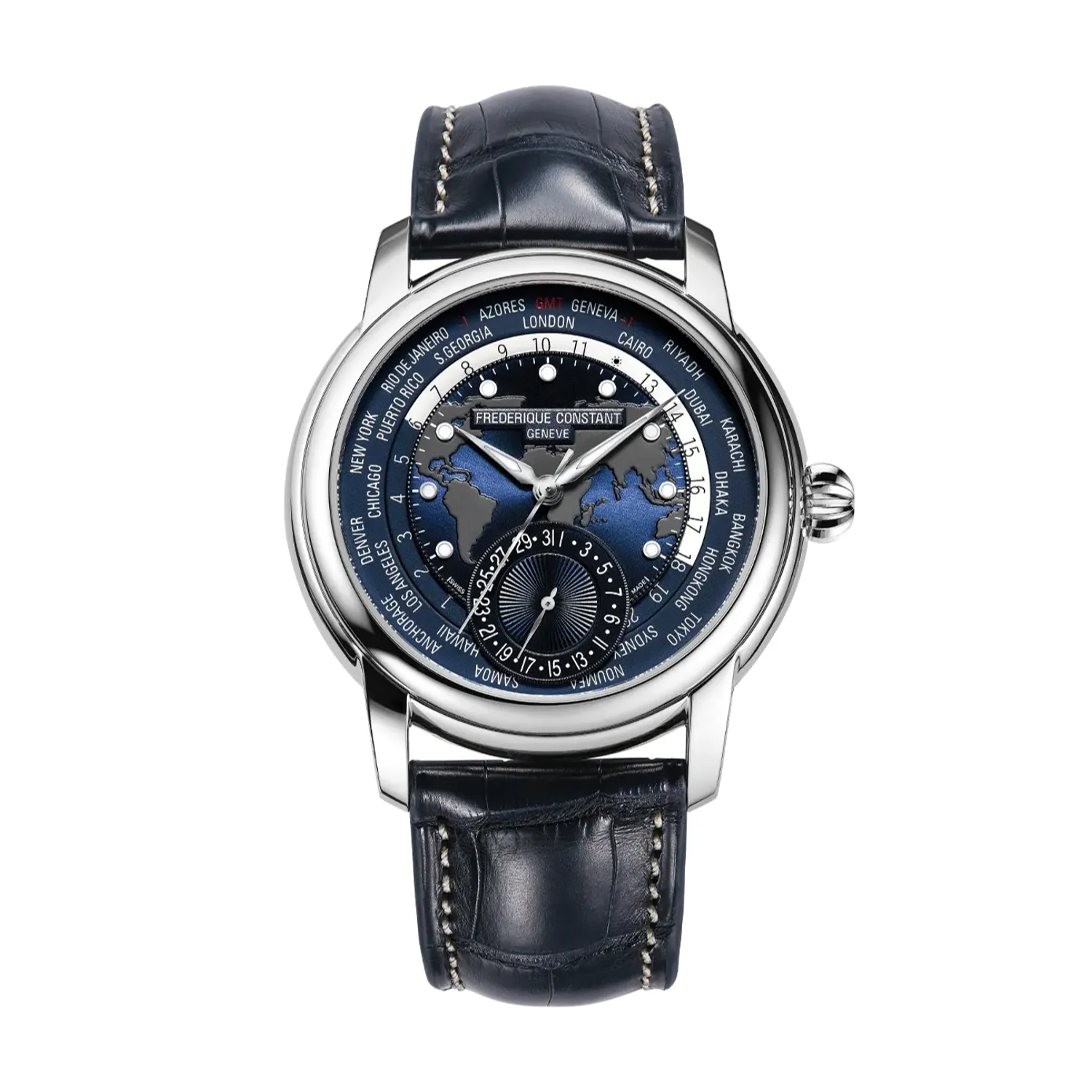 Montre Frederique Constant Classic Worldtimer