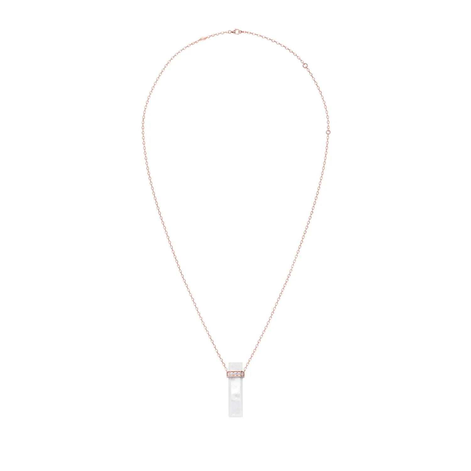 Sautoir METEOR Nacre Blanche XL