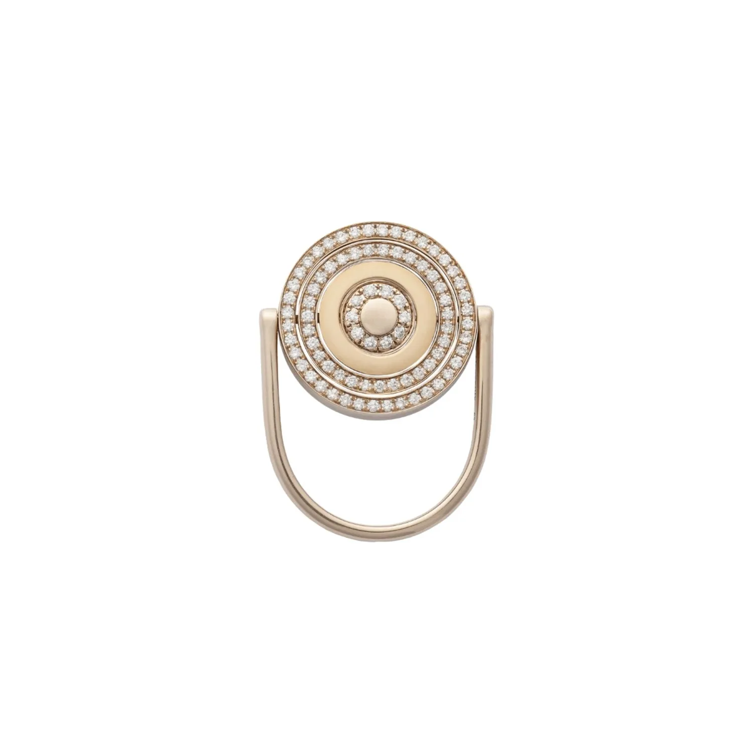 Bague SATURN Full Pavée Diamants PM