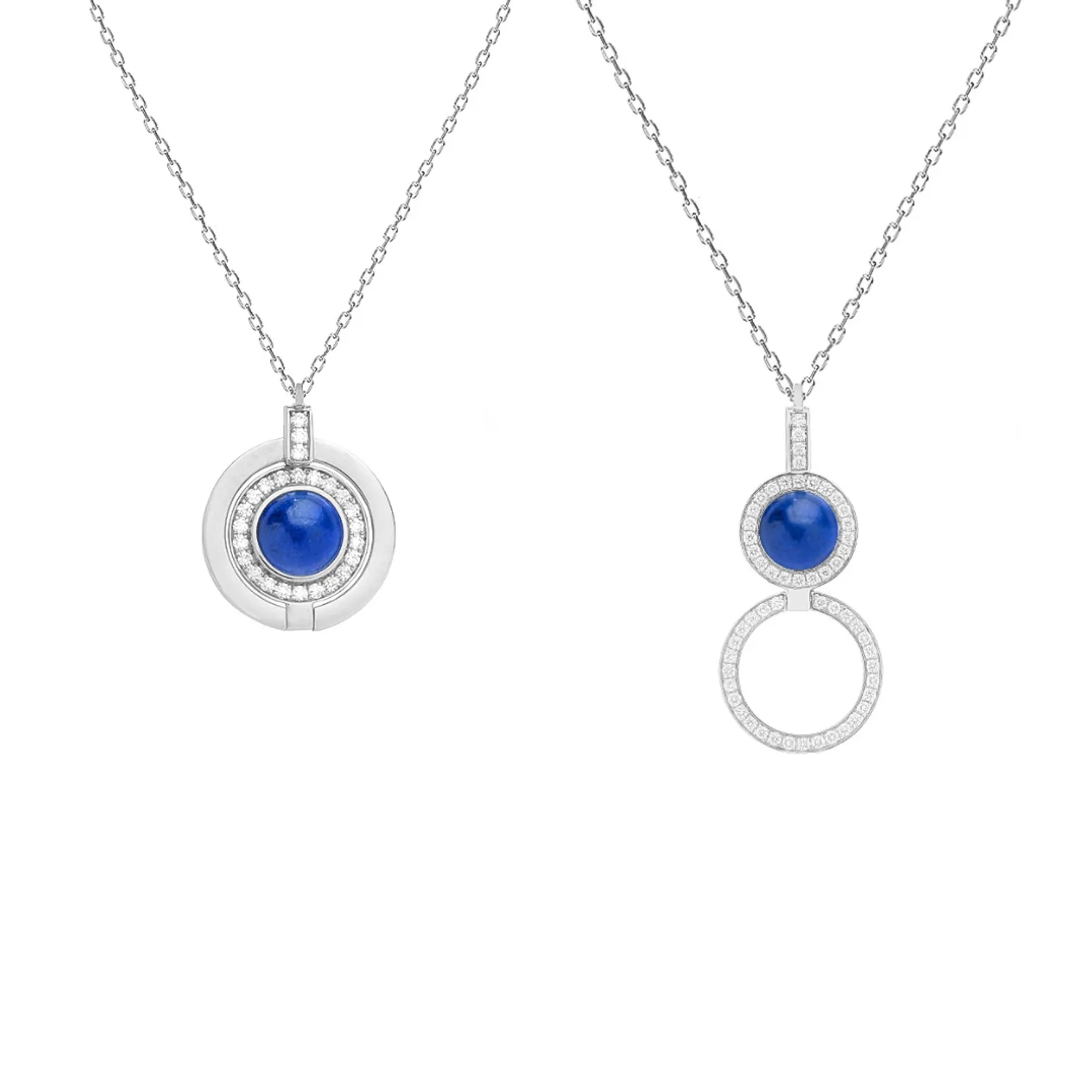 Collier SATURN Lapis Lazuli S