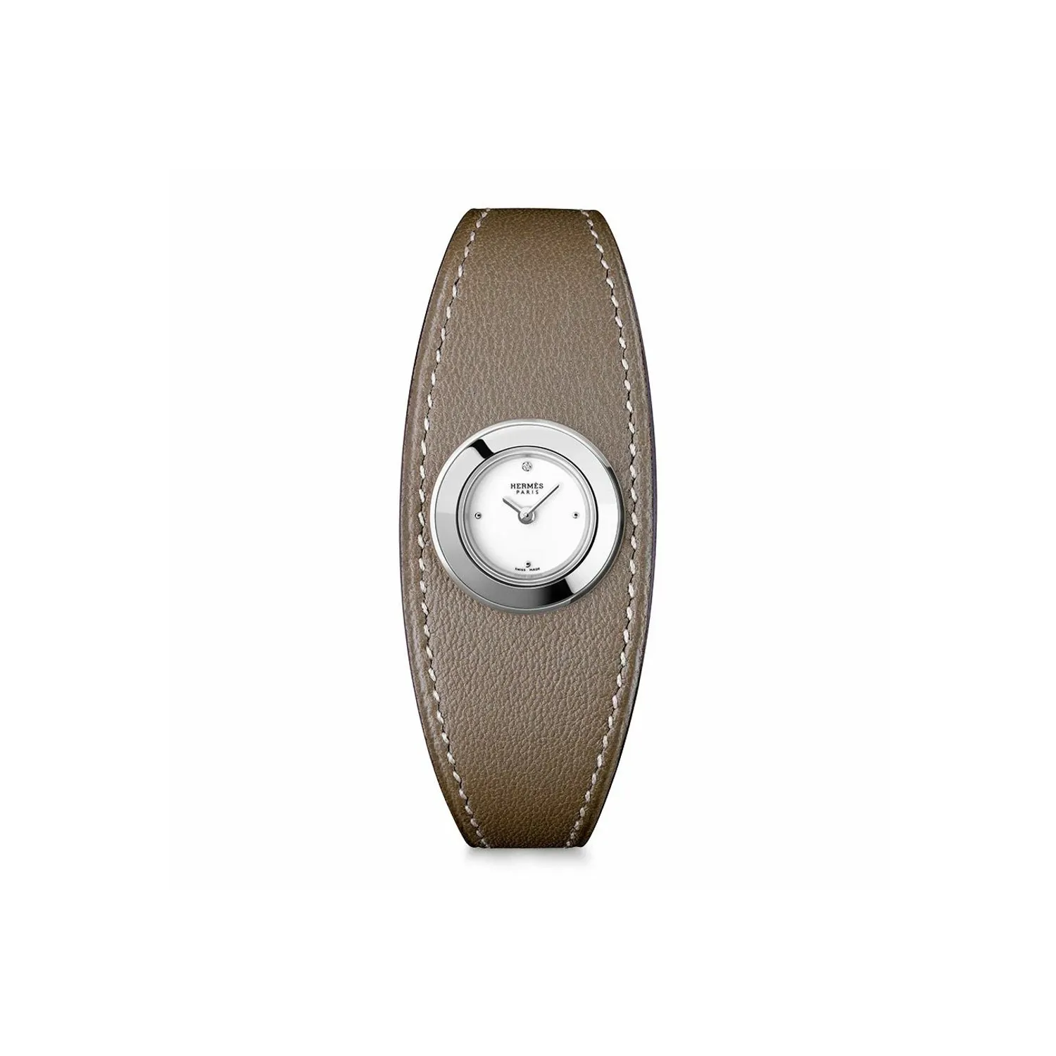 Montre Hermès Faubourg Manchette Étoupe