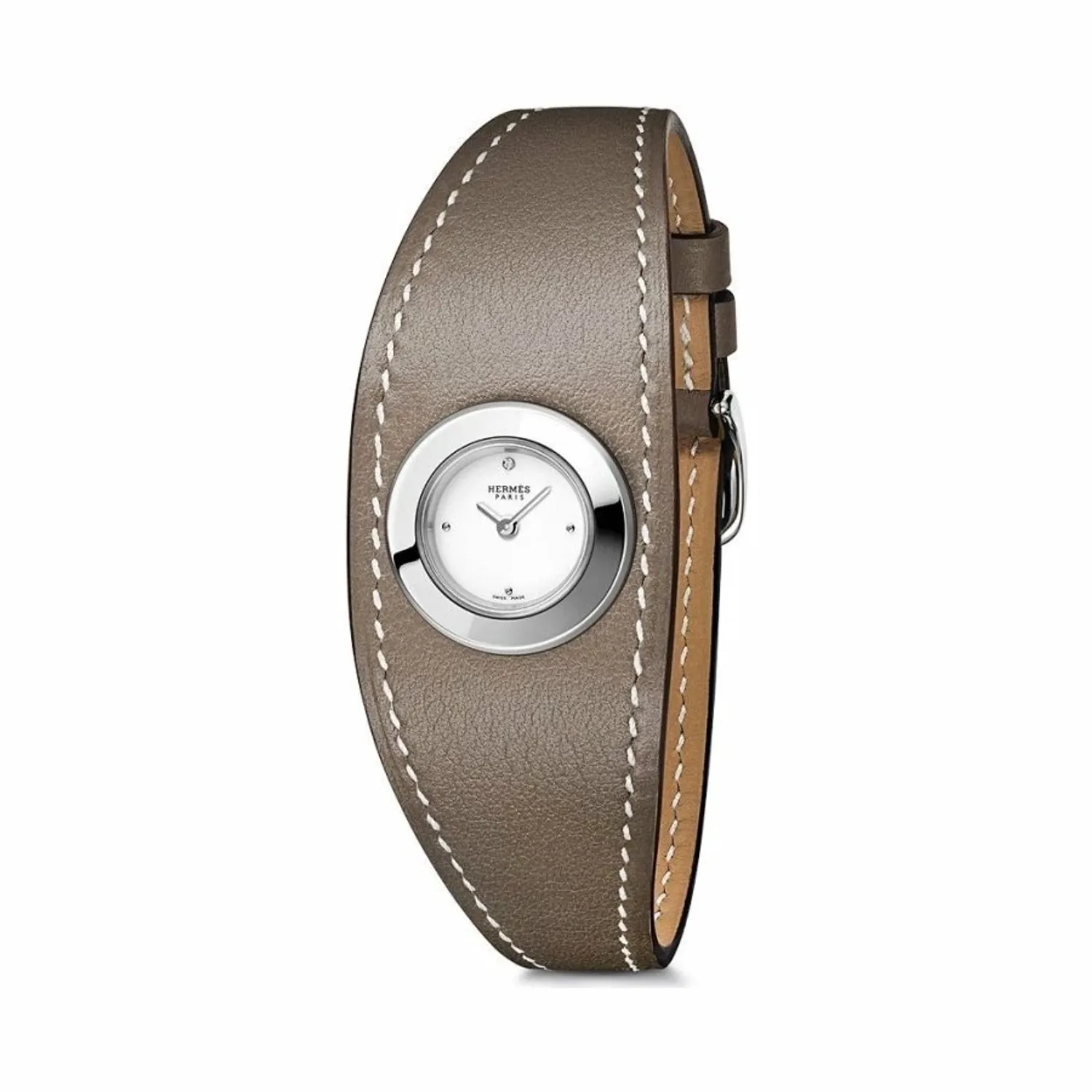 Montre Hermès Faubourg Manchette Étoupe