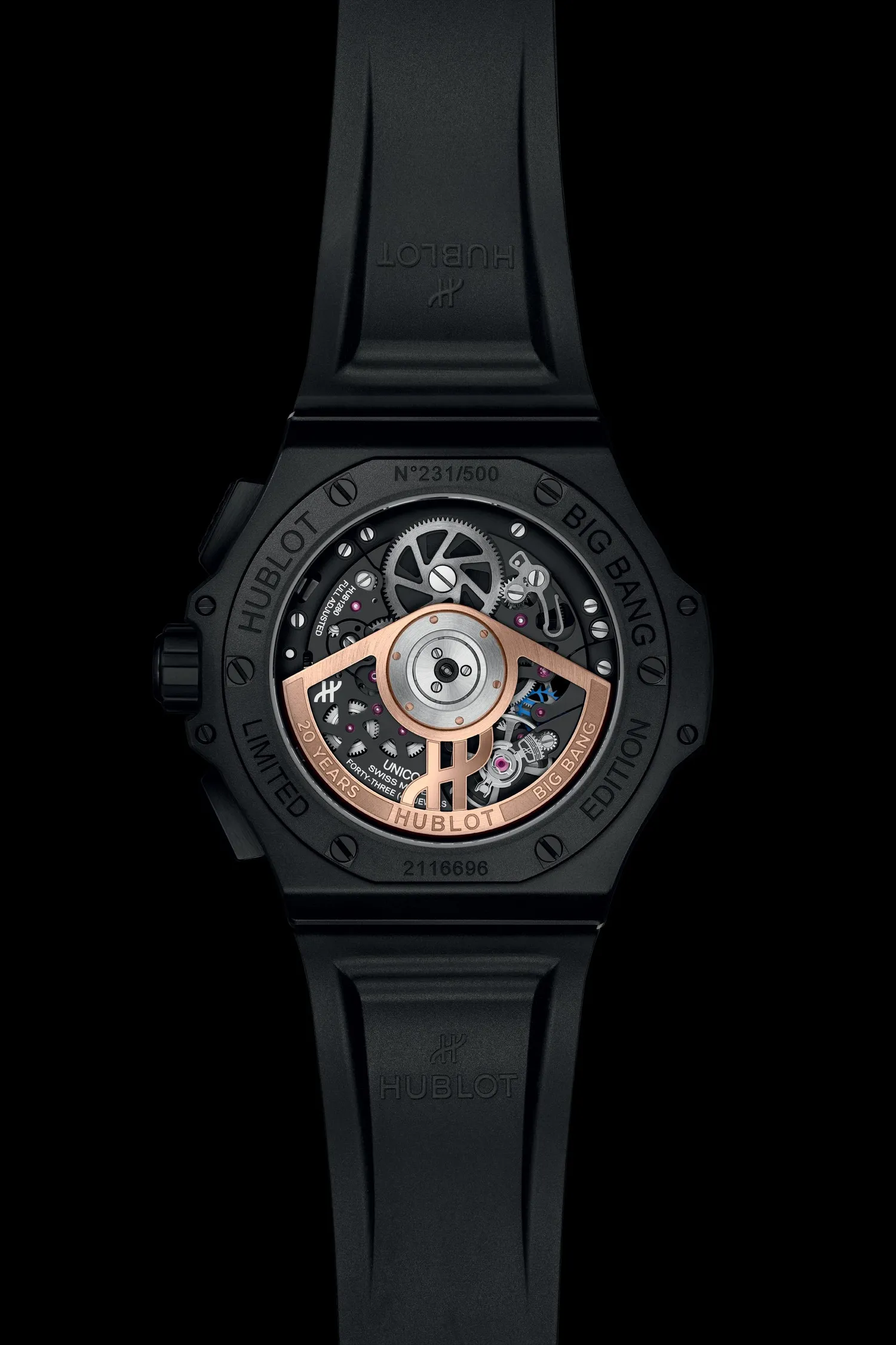 Montre Hublot Big Bang 20th Anniversary All Black