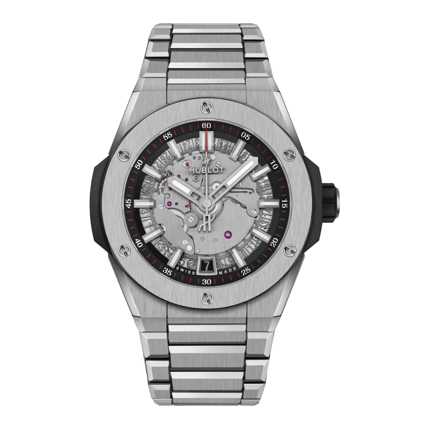 Montre BIG BANG INTEGRATED TIME ONLY Bracelet titane, Cadran en saphir