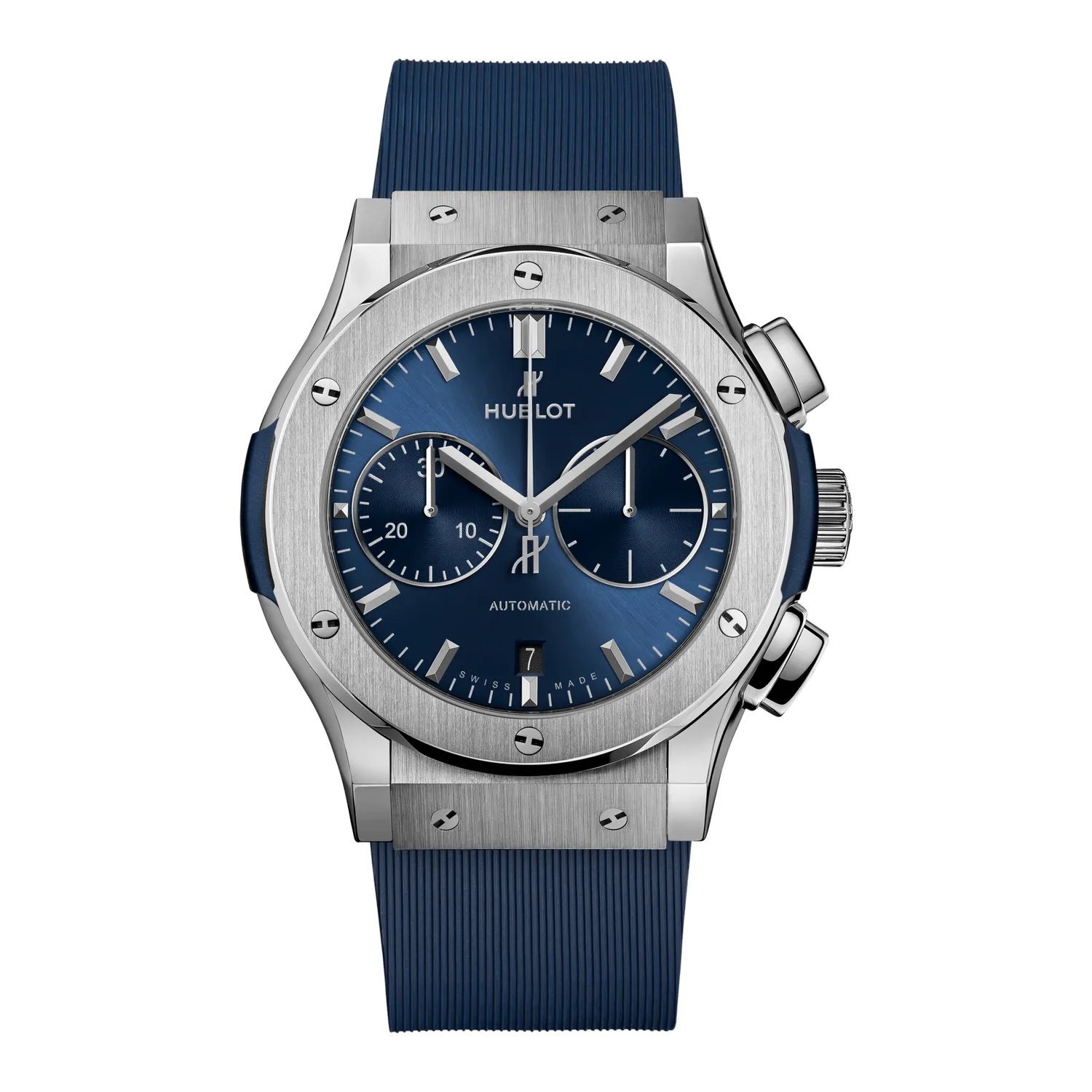 Montre Hublot Classic Fusion Chronograph Titanium Blue