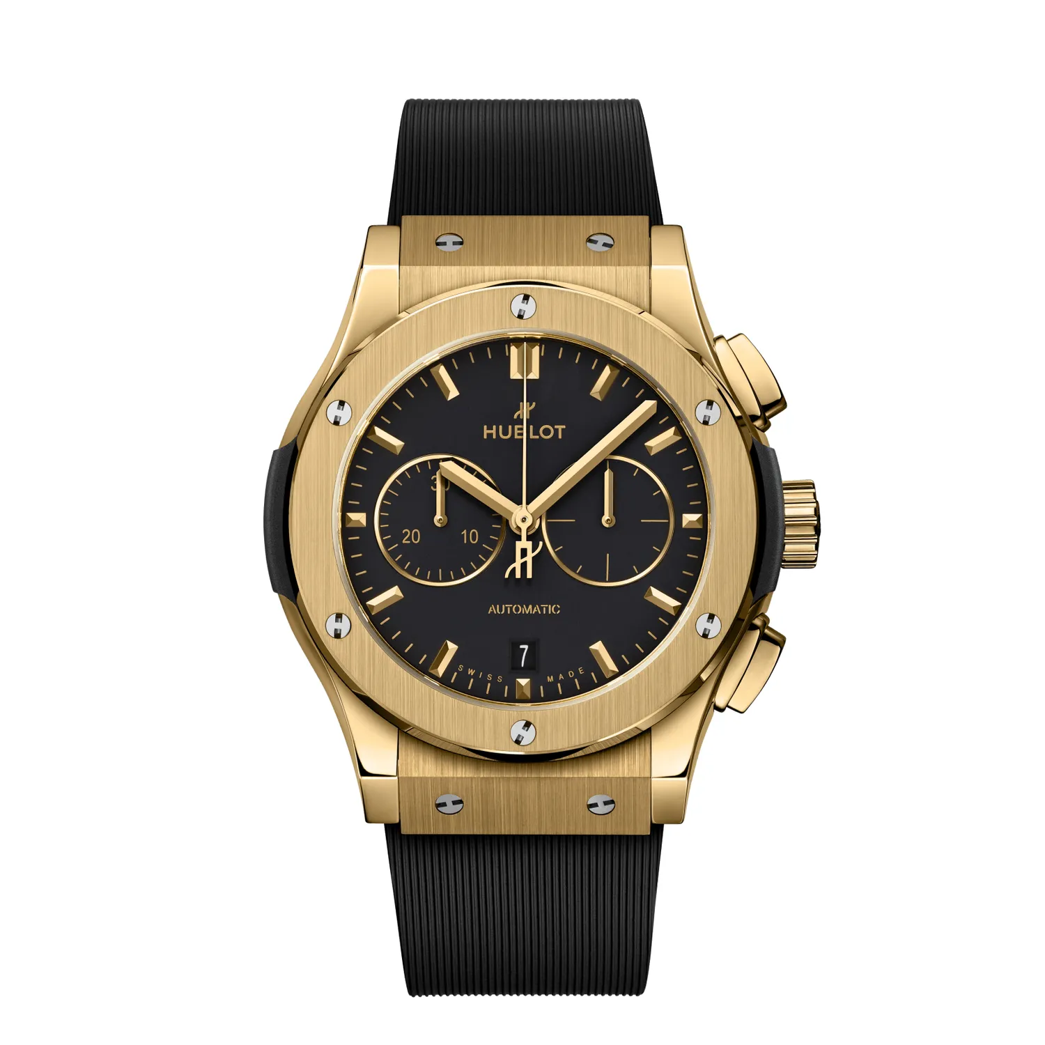 Montre Hublot Classic Fusion Chronograph Yellow Gold Bijouterie