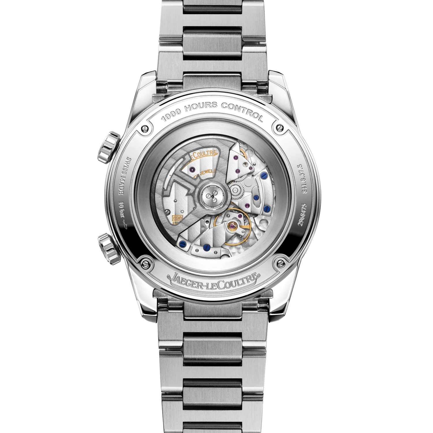 Montre POLARIS Automatic Bracelet acier, Cadran bleu soleillé, grené et opalin, chiffres blancs