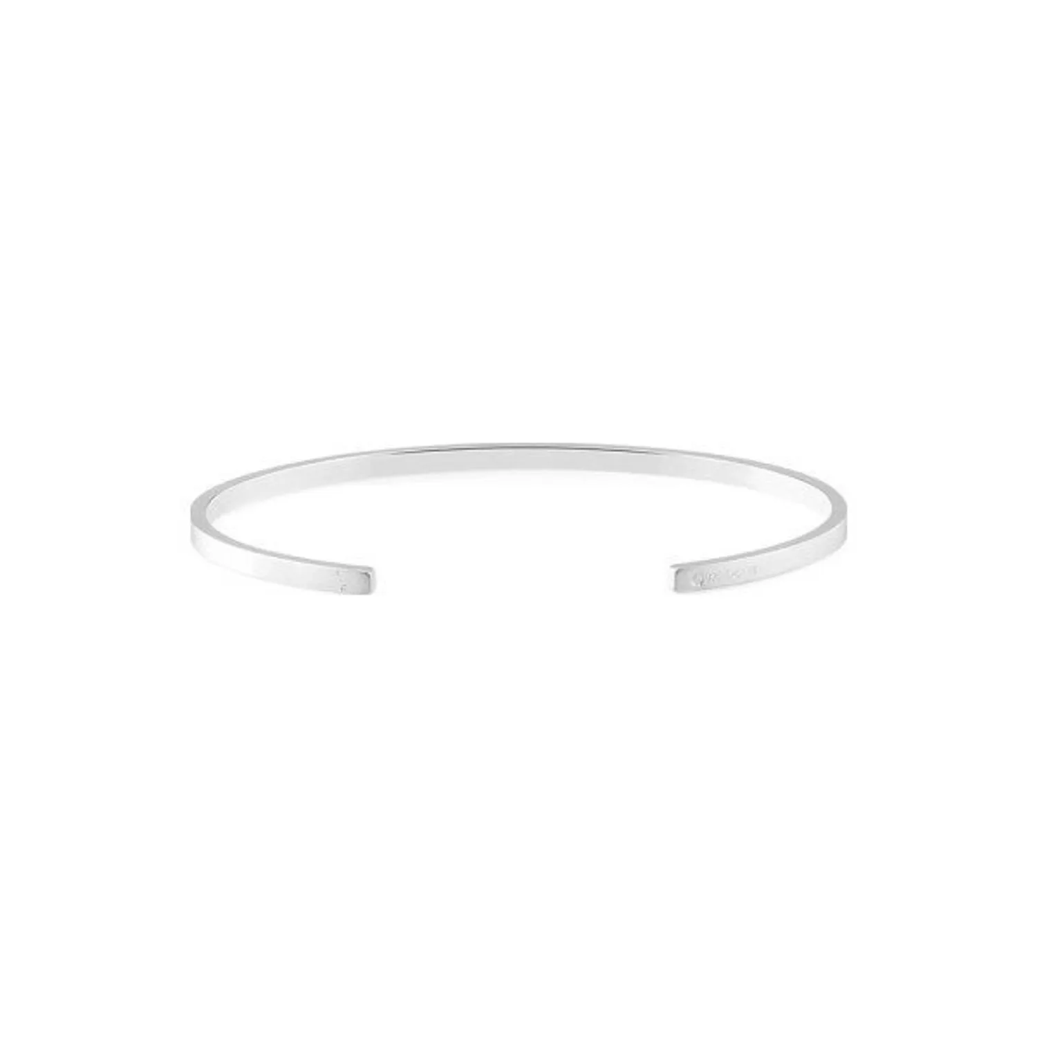 Bracelet le gramme Ruban en argent brossé, 7 grammes