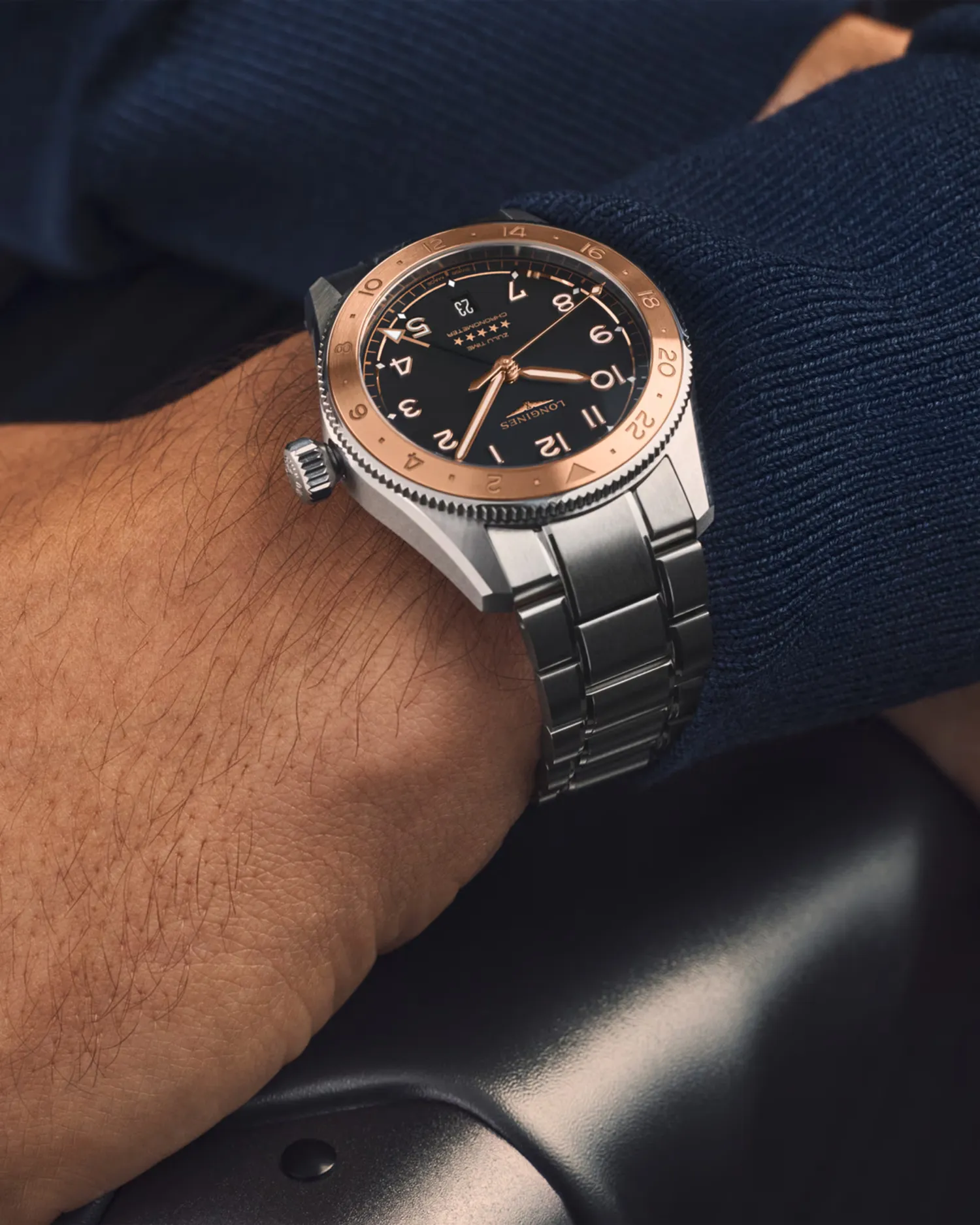 Montre Longines Spirit Zulu Time 1925