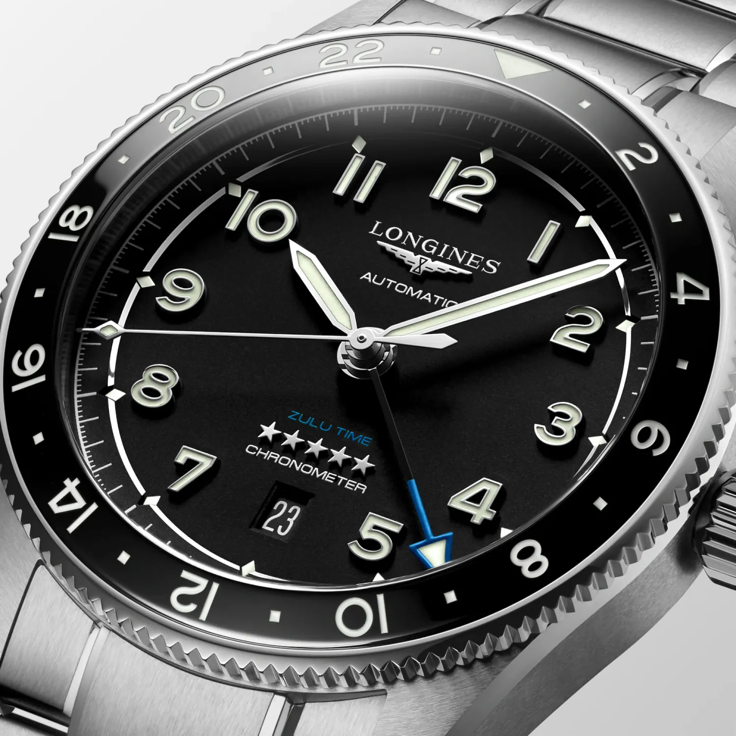 Montre Longines Spirit Zulu Time