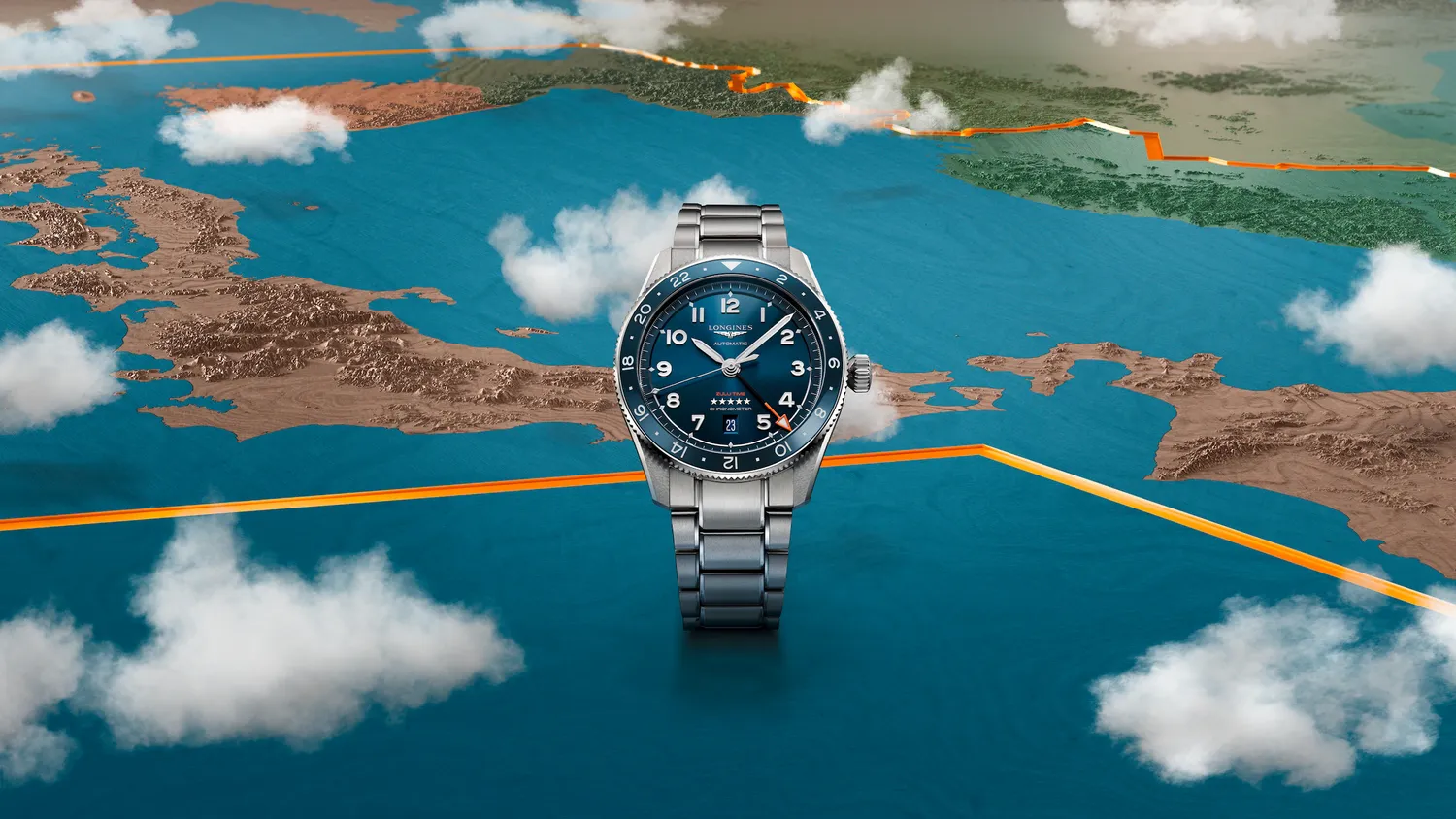 Montre Longines Spirit Zulu Time