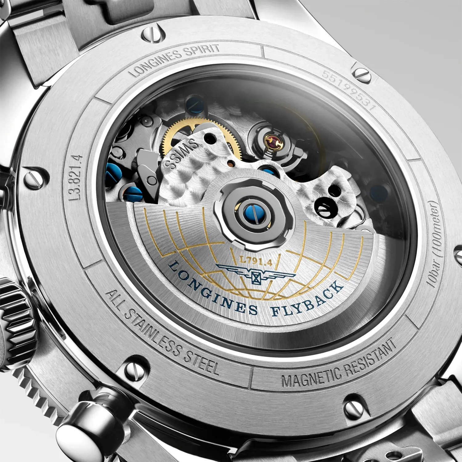 Montre Longines Spirit Flyback