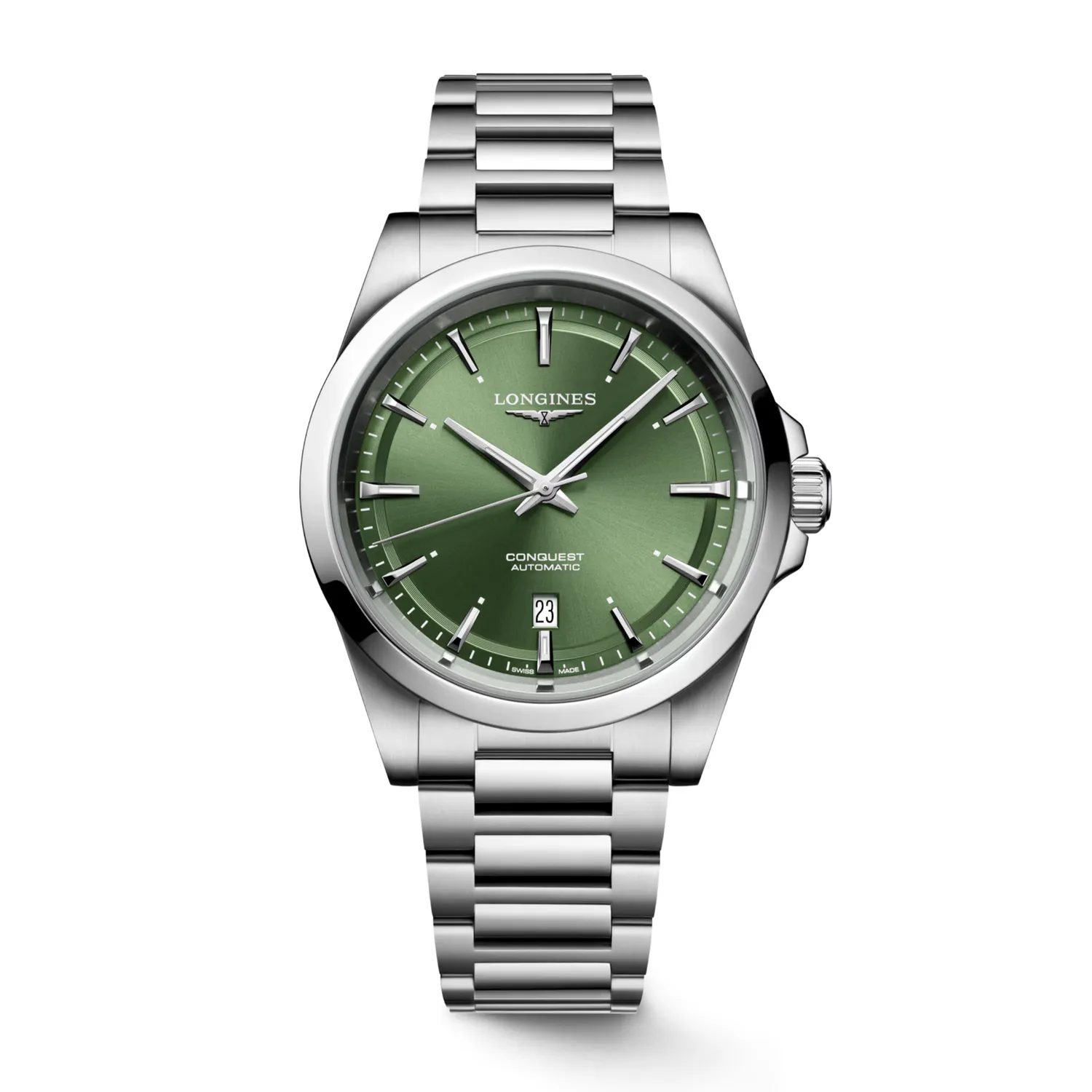 Montre Longines Conquest, Cadran vert soleillé