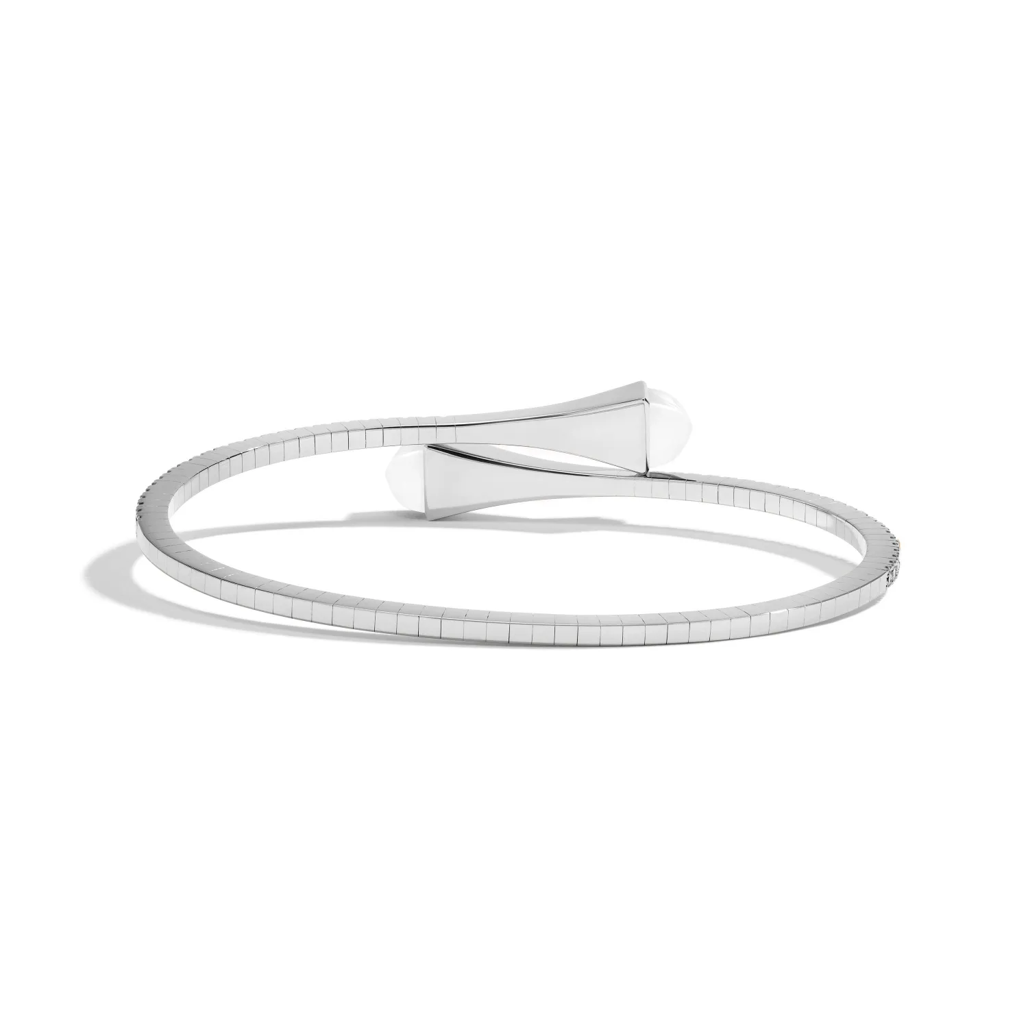 Bracelet CLEO Midi Agates blanches