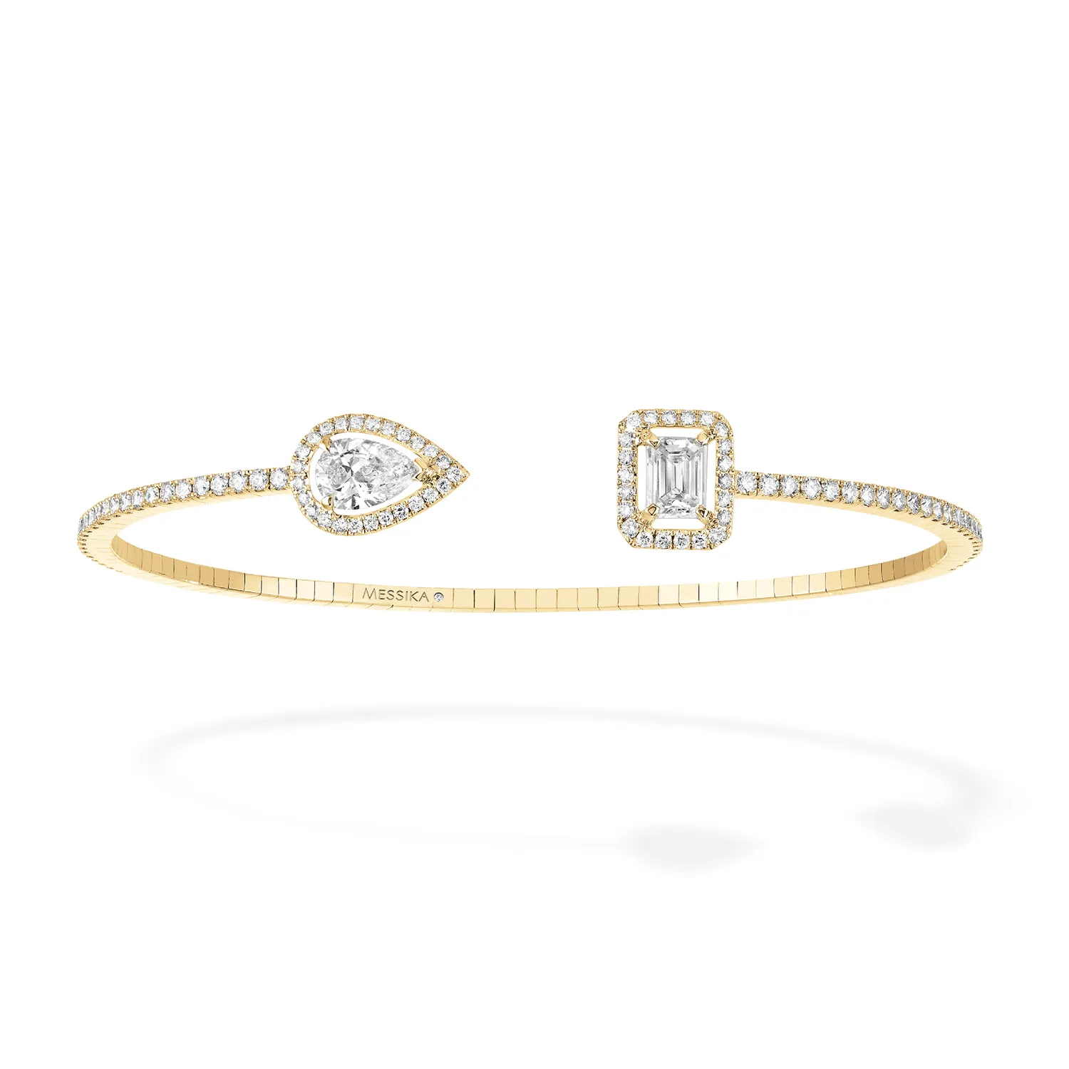 Bracelet MY TWIN SKINNY Toi & Moi MM Certificats GIA N°1228414842 et 7226414963