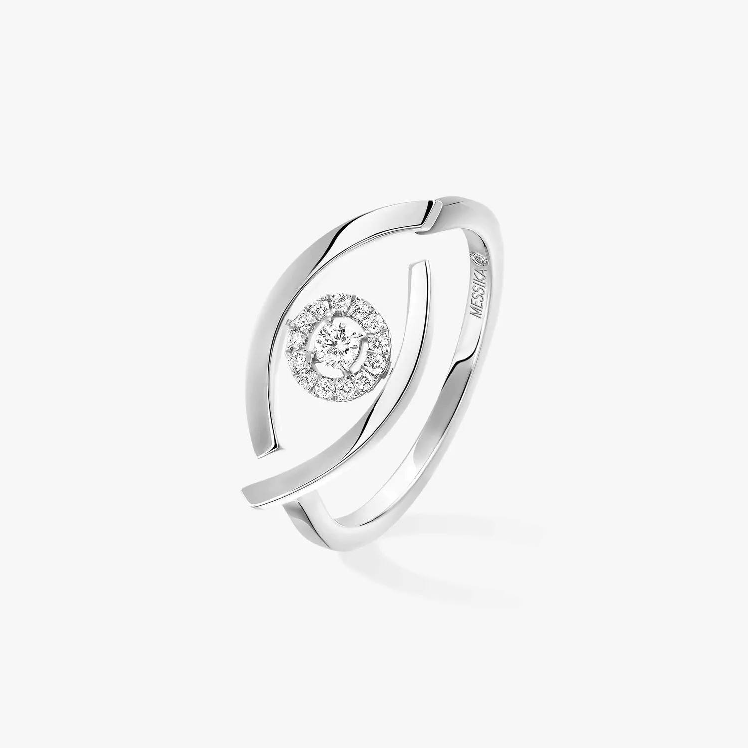 Bague Messika Diamant en Or Blanc Lucky Eye