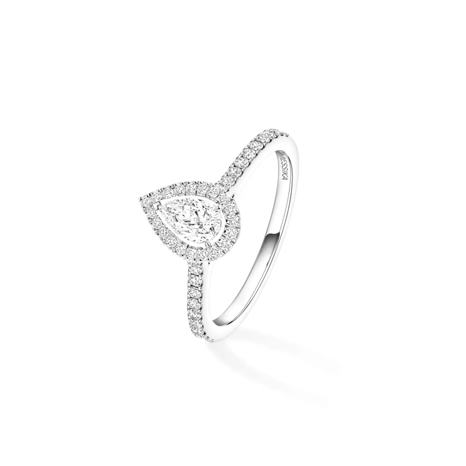 Messika Joy ring 0.25ct white gold, diamonds