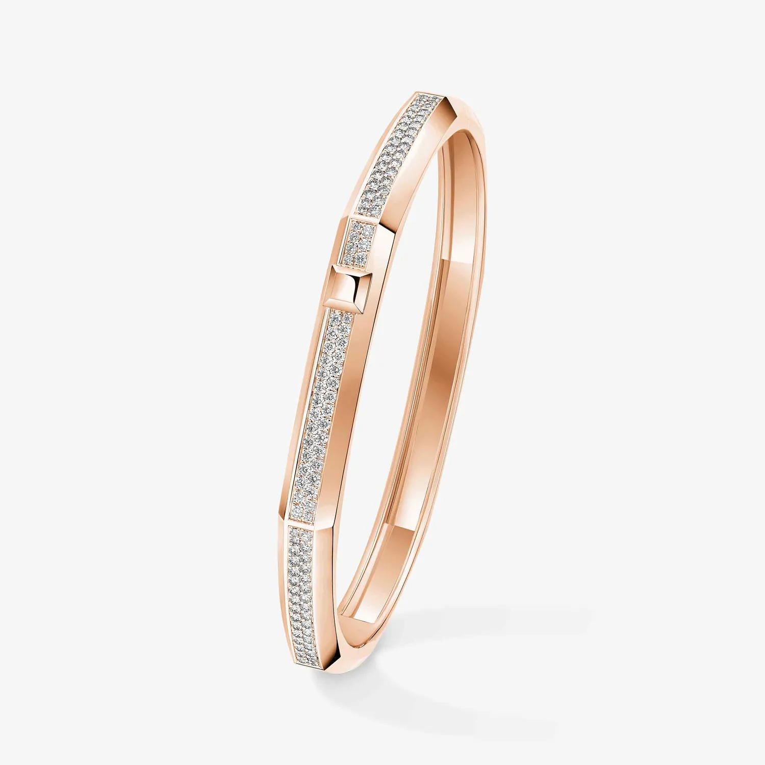 Bracelet Bangle MODERNISTE Pavé MM, Taille S (14,5 - 15,5 cm)