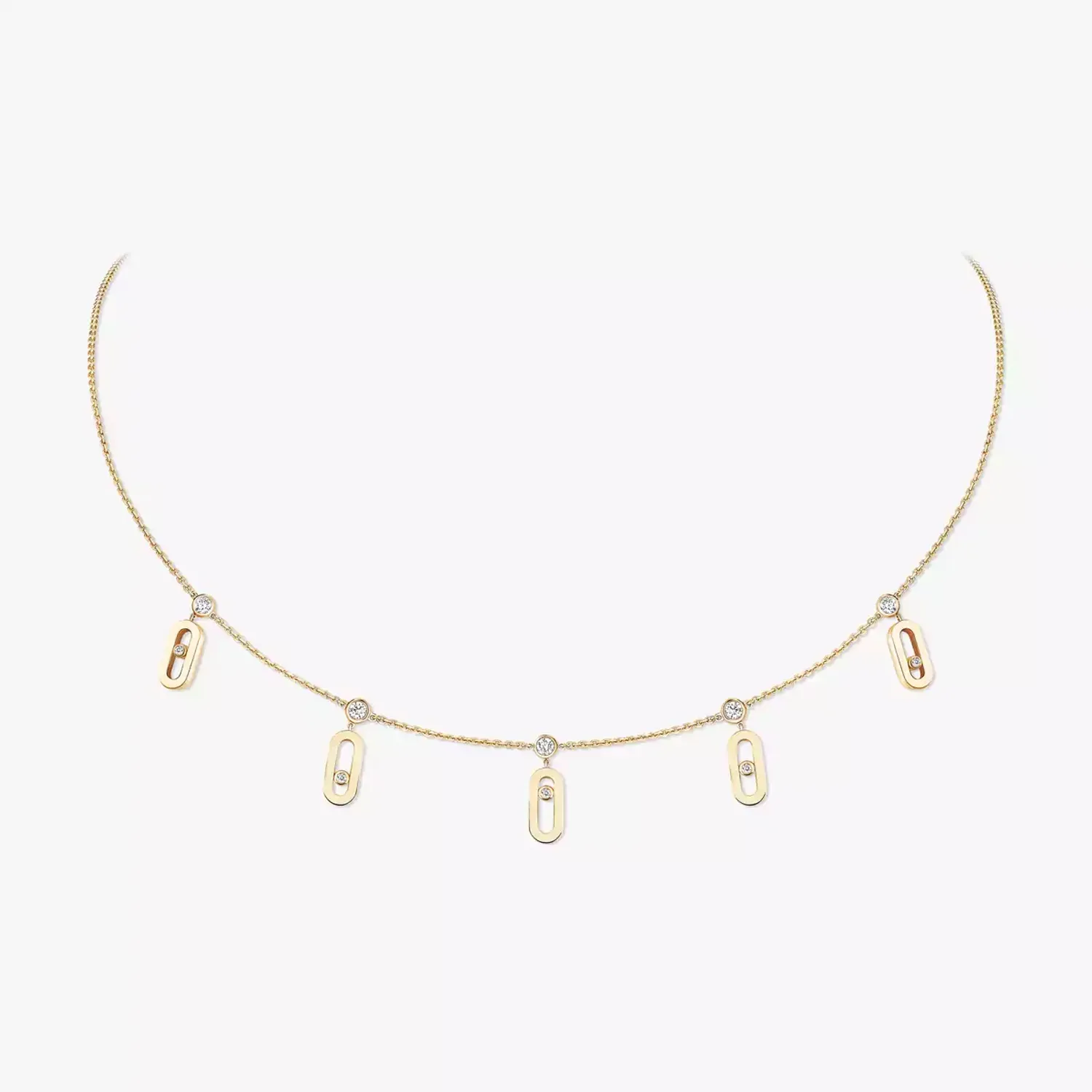 Collier Choker Messika pampille Move Uno
