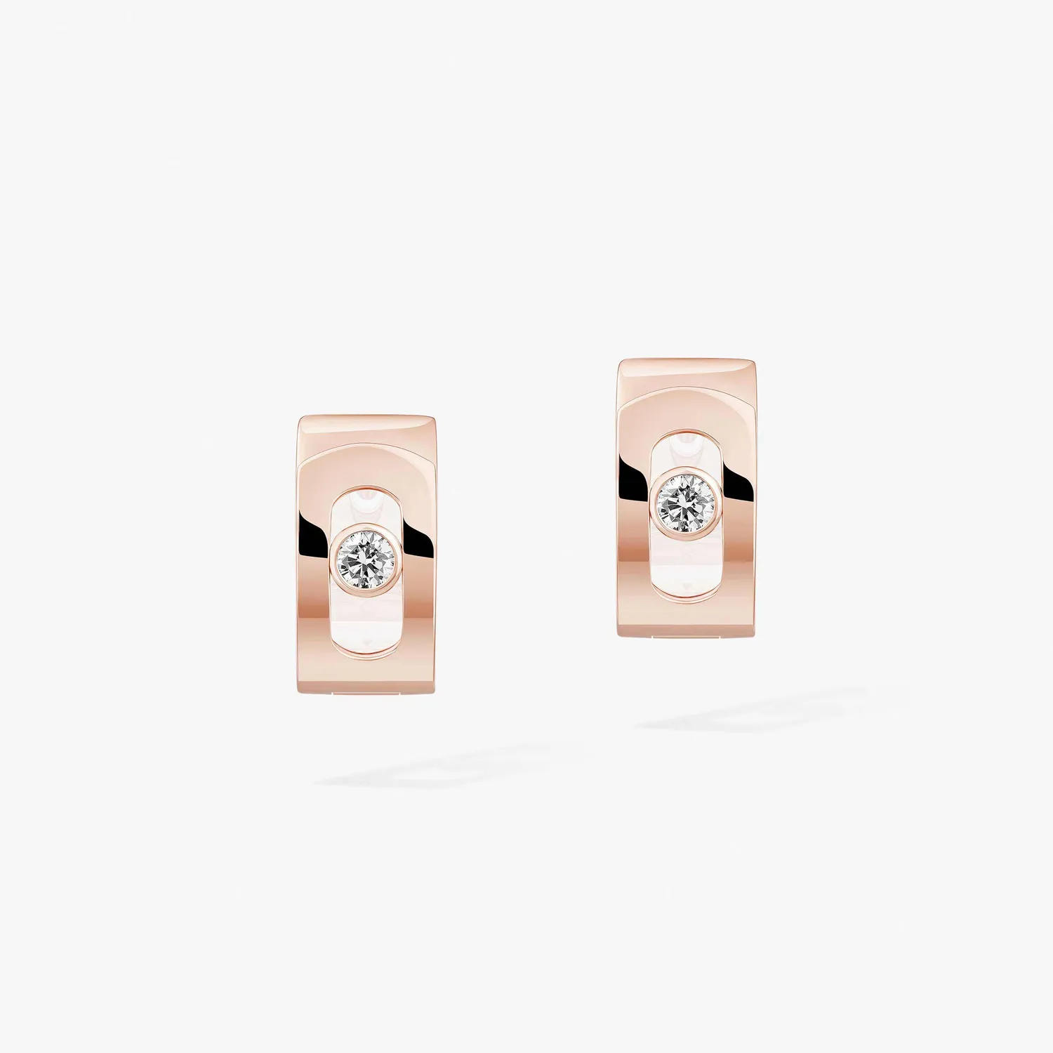 Boucles d'oreilles créoles Messika Move Noa
