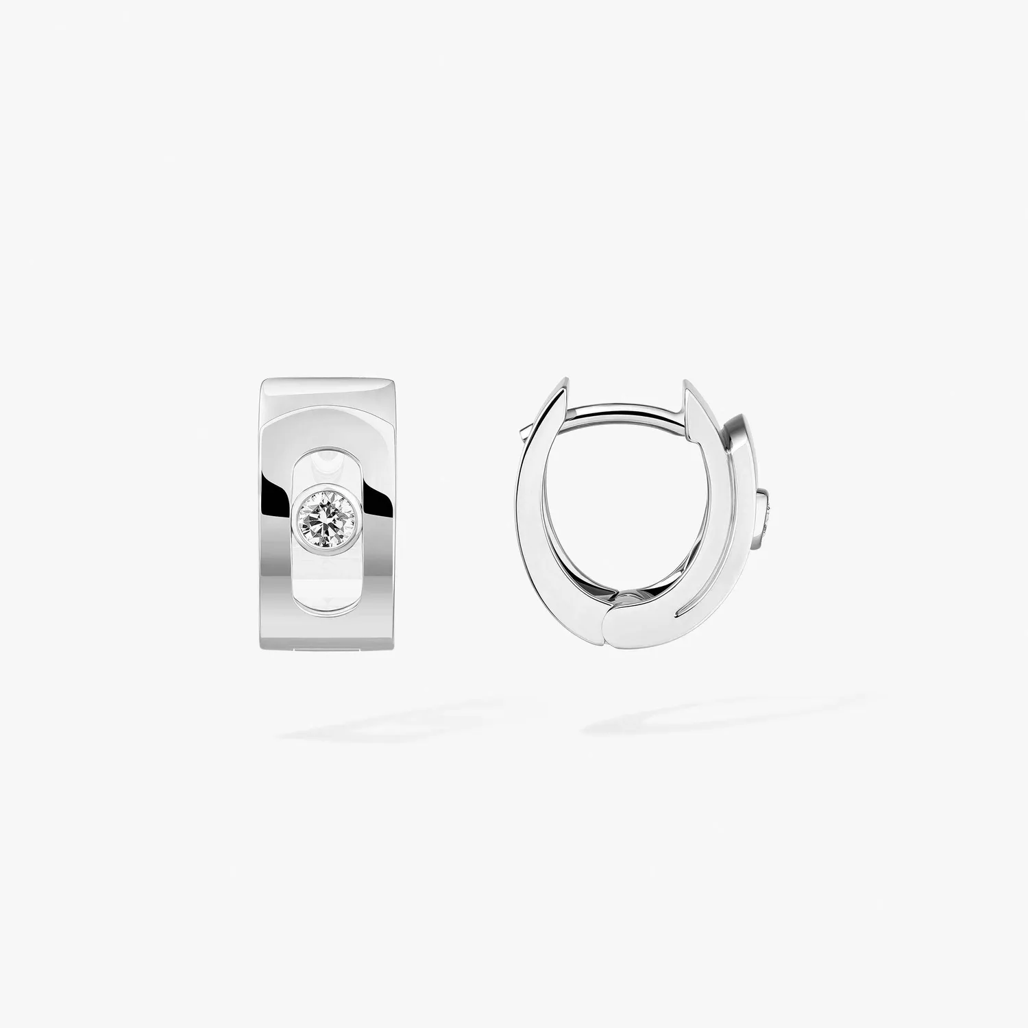 Boucles d'oreilles créoles Messika Move Noa