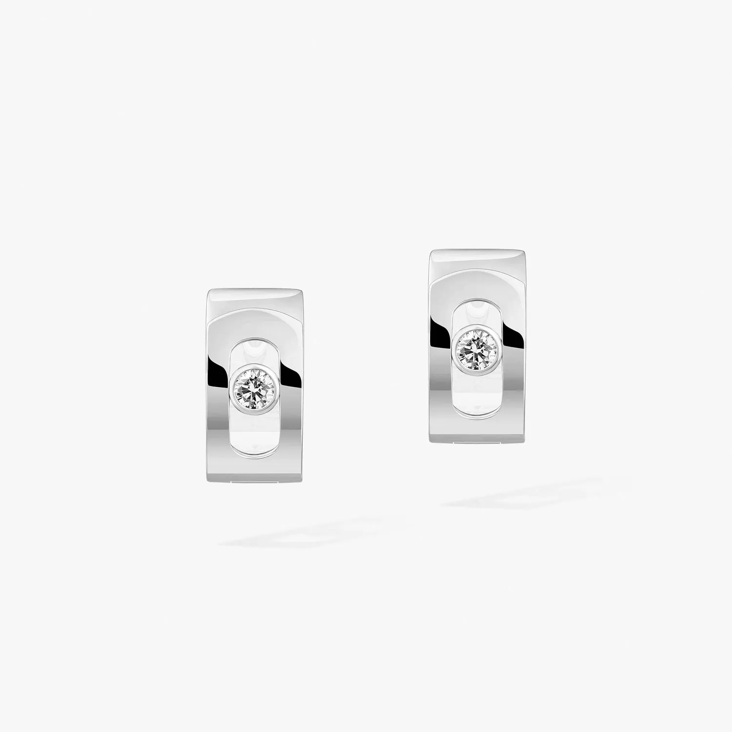 Boucles d'oreilles créoles Messika Move Noa