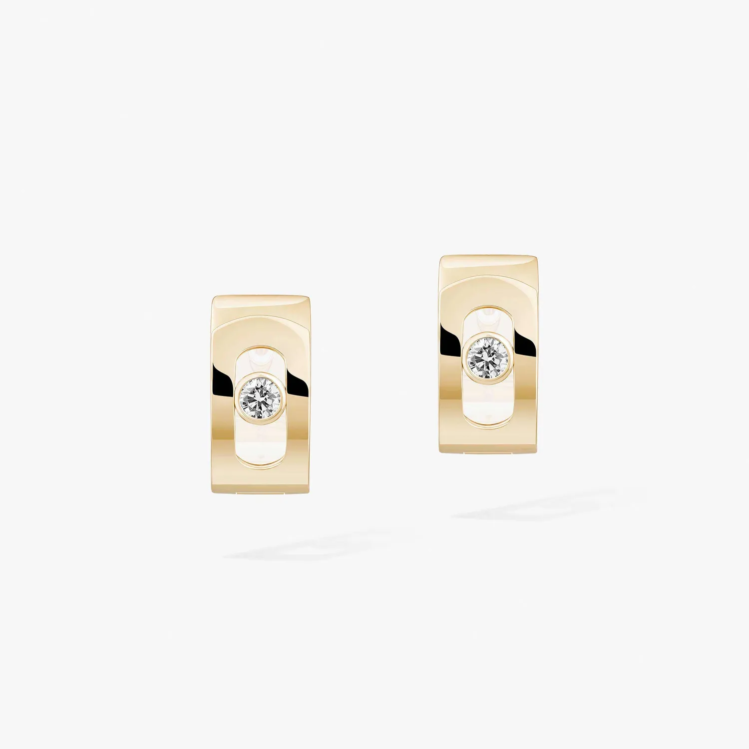 Boucles d'oreilles créoles Messika Move Noa