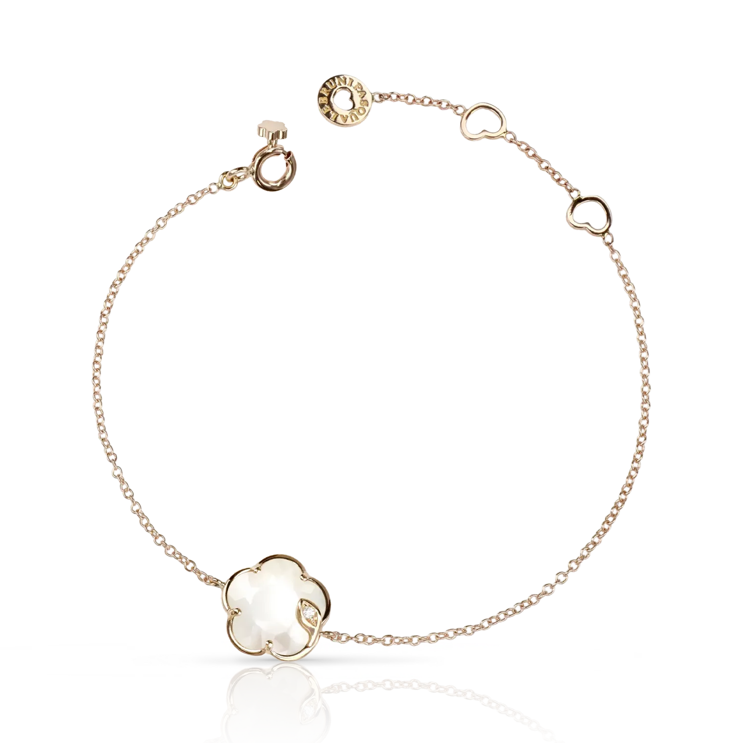 Bracelet Pasquale Bruni Petit Joli, Or Rose, Nacre, Diamants