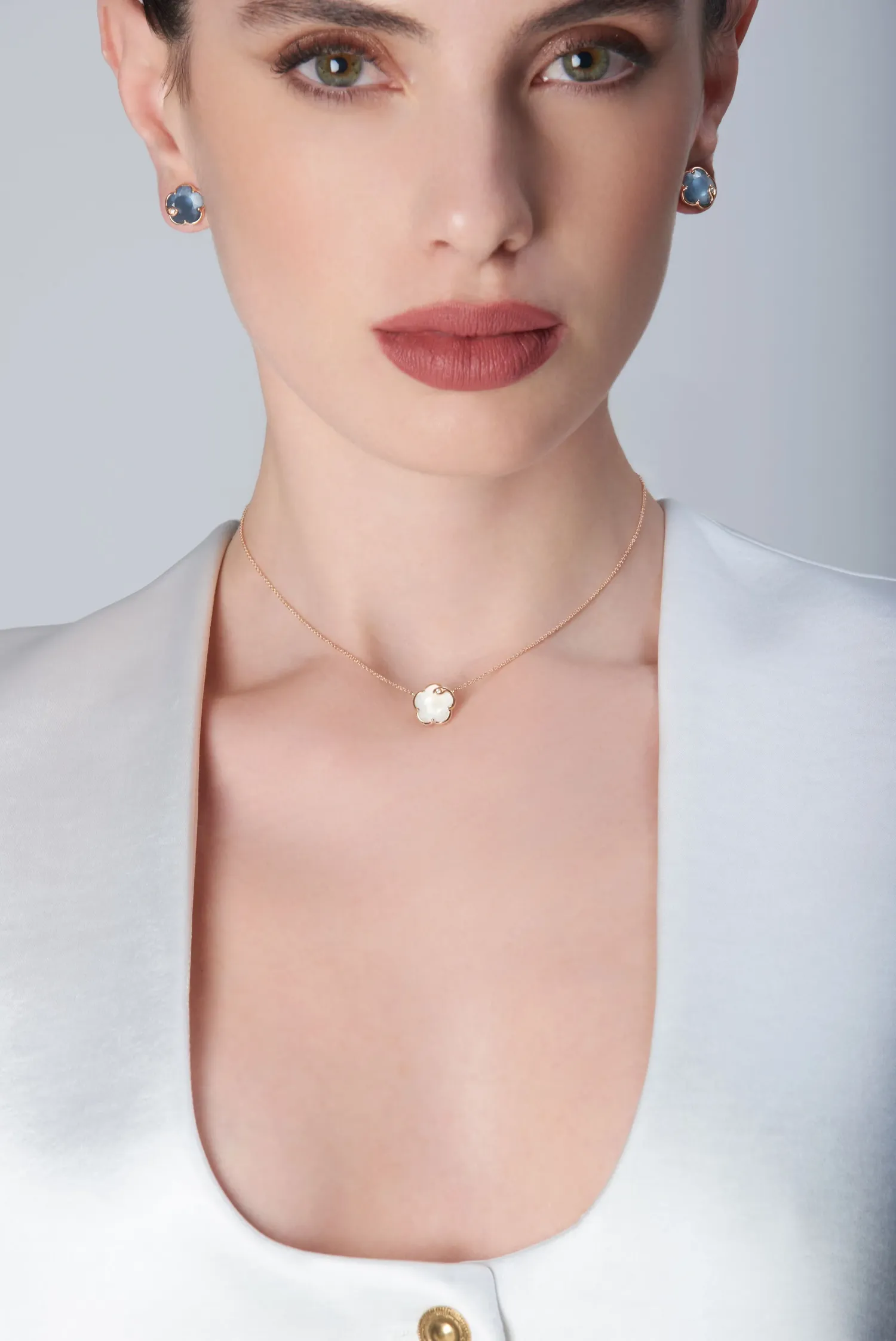 Collier Pasquale Bruni Petit Joli, Or Rose, Pierres, Diamants