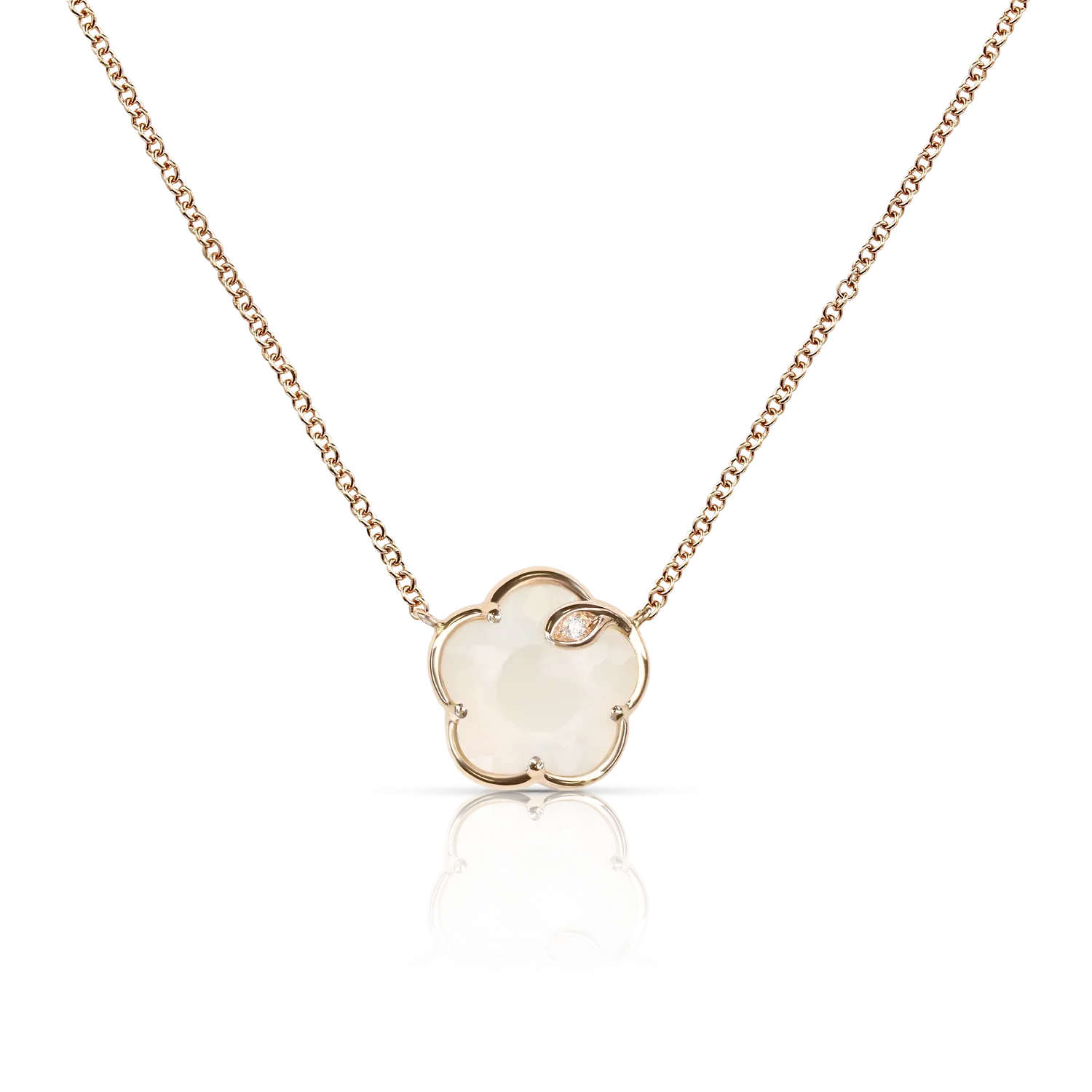 Collier Pasquale Bruni Petit Joli, Or Rose, Pierres, Diamants