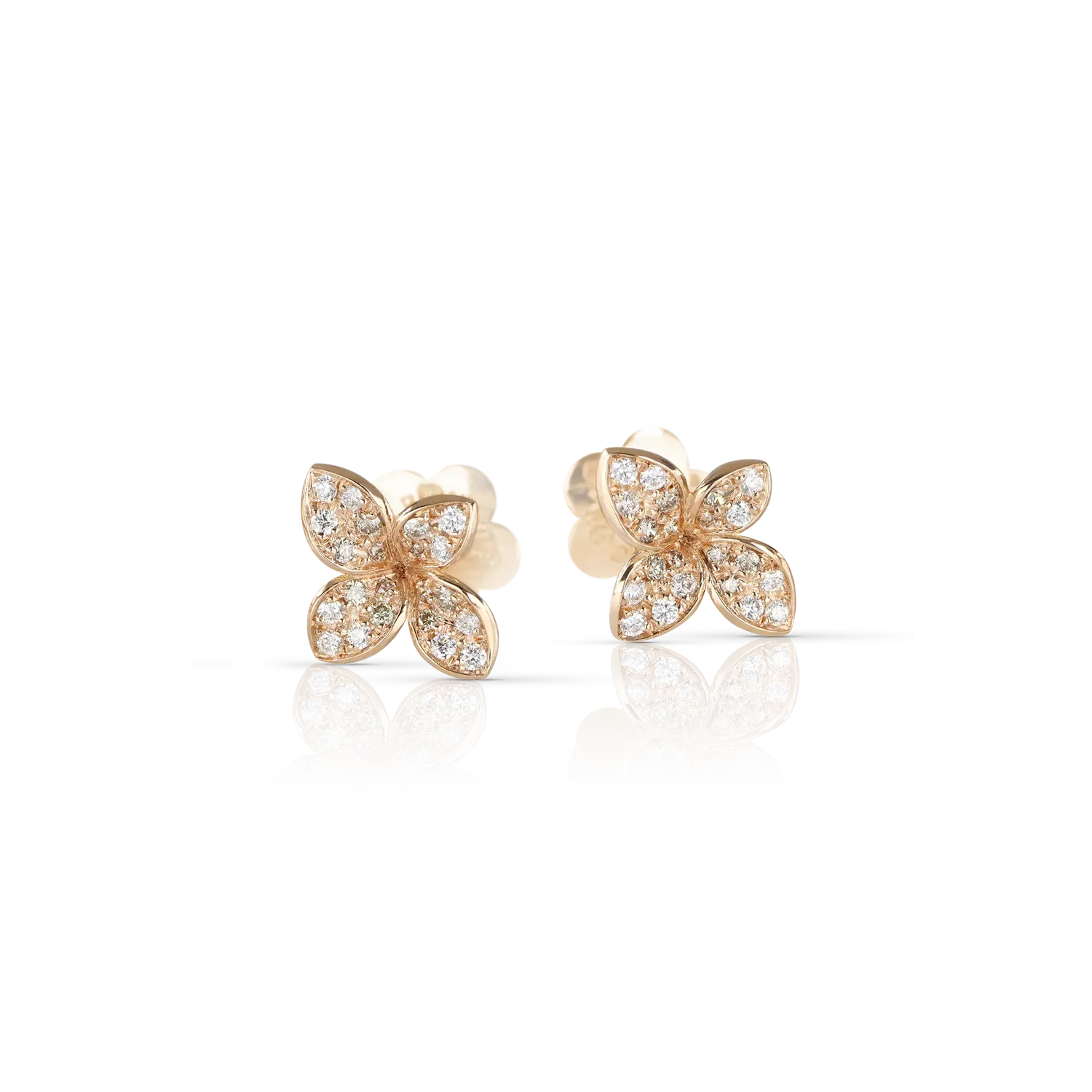 Boucles d'oreilles Pasquale Bruni Petit Garden, Or Rose, Diamants