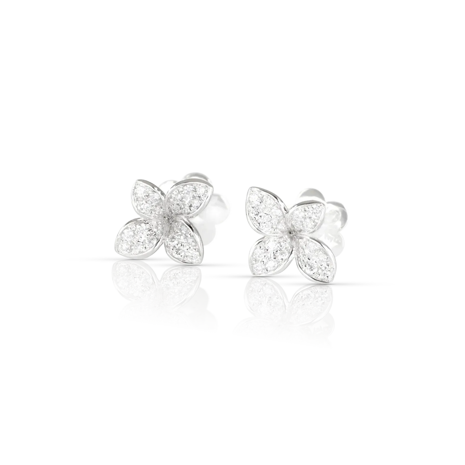 Boucles d'oreilles Pasquale Bruni Petit Garden, Or Blanc, Diamants