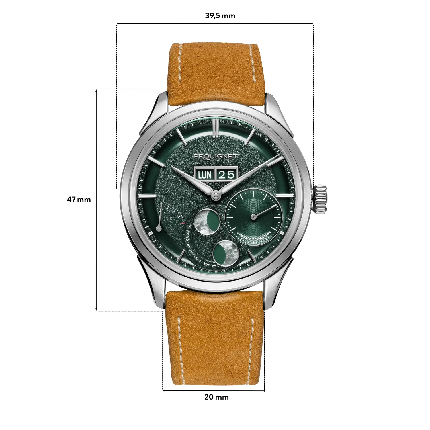 Montre Pequignet Royale Paris - 39,5 mm