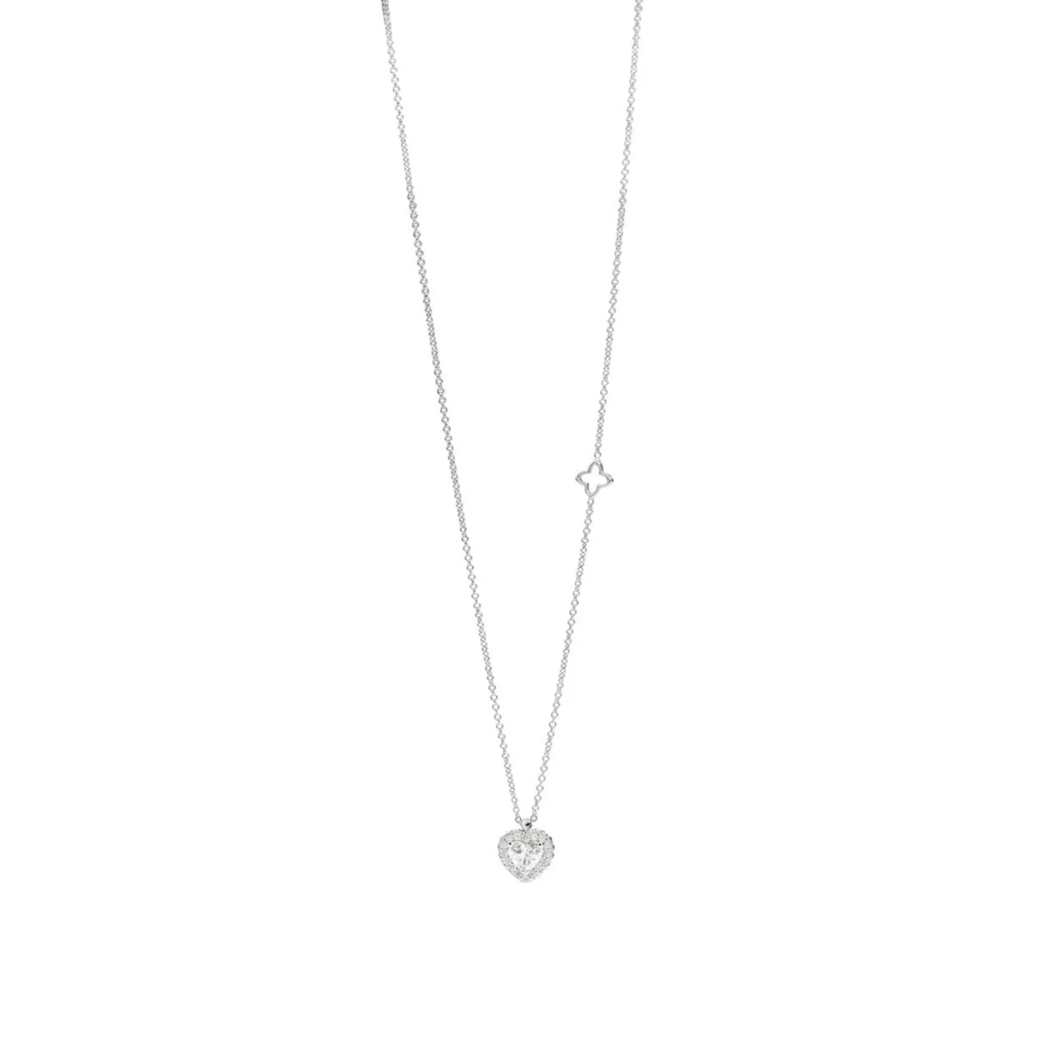 Pendentif ANNIVERSARY LOVE coeur entouré