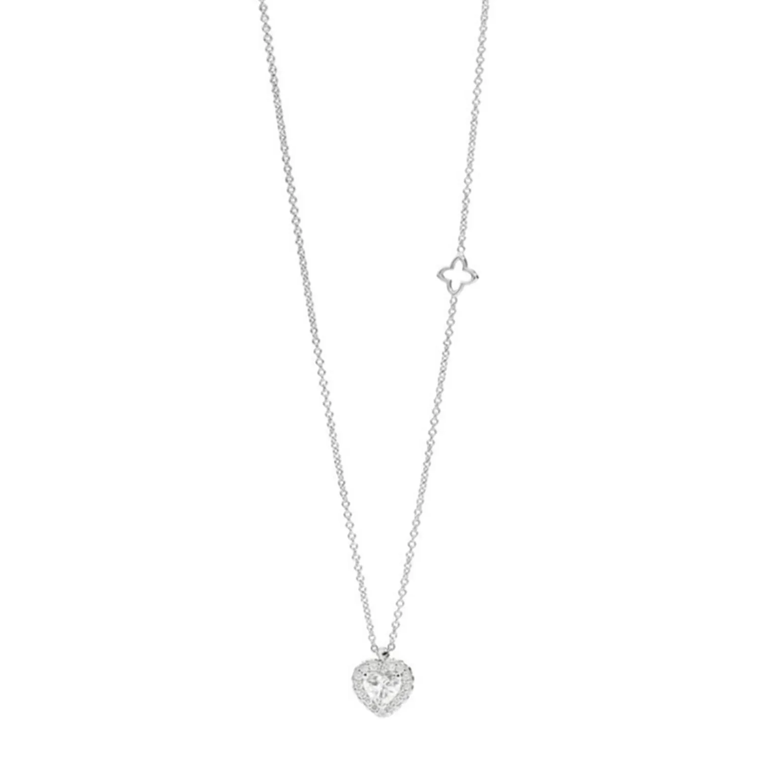 Pendentif ANNIVERSARY LOVE coeur entouré