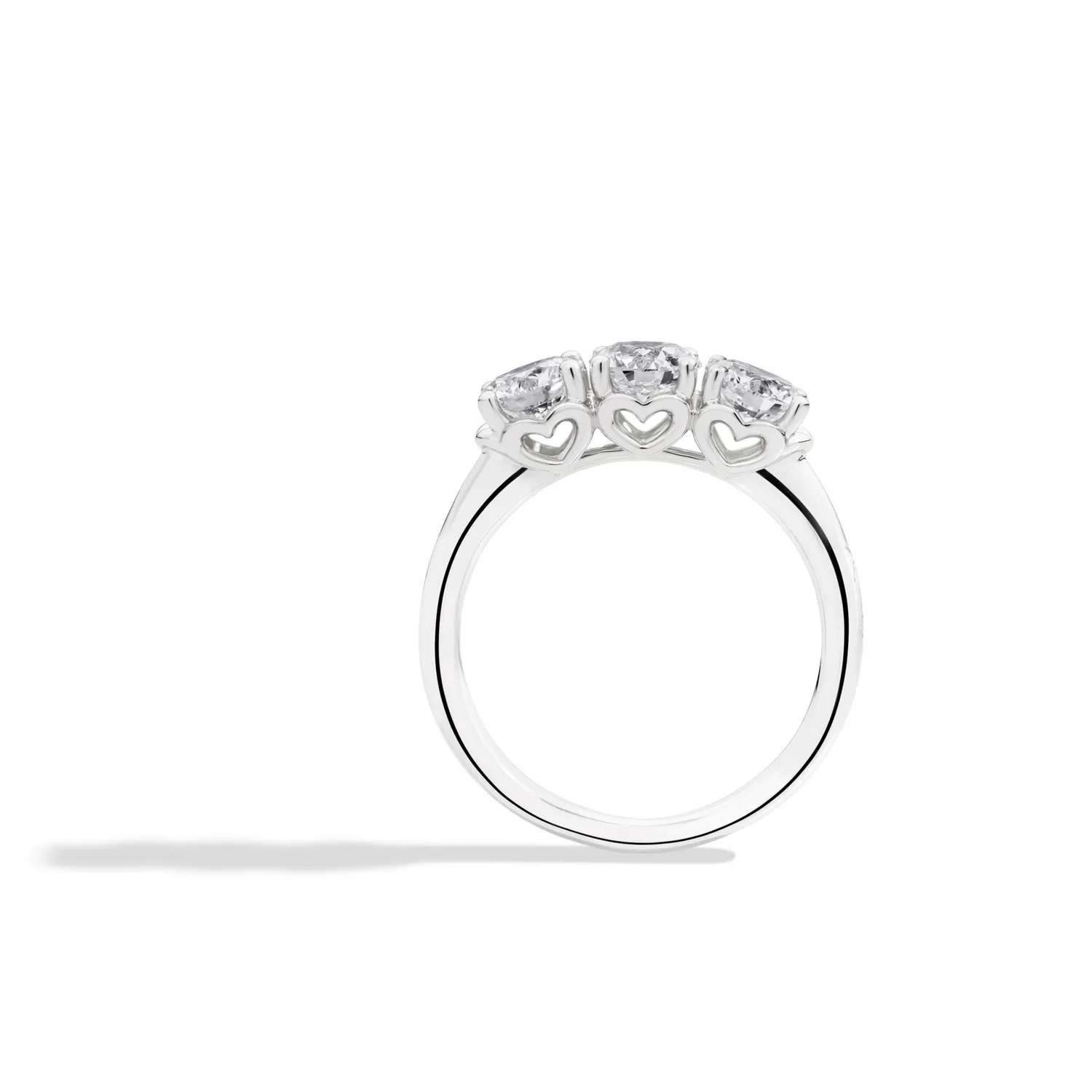 Bague Recarlo Anniversary Trilogy en or blanc et diamants