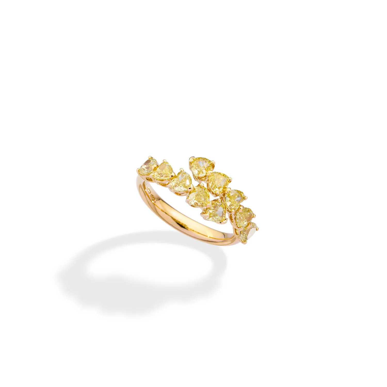 Bague Recarlo Anniversary Love en or jaune et diamants
