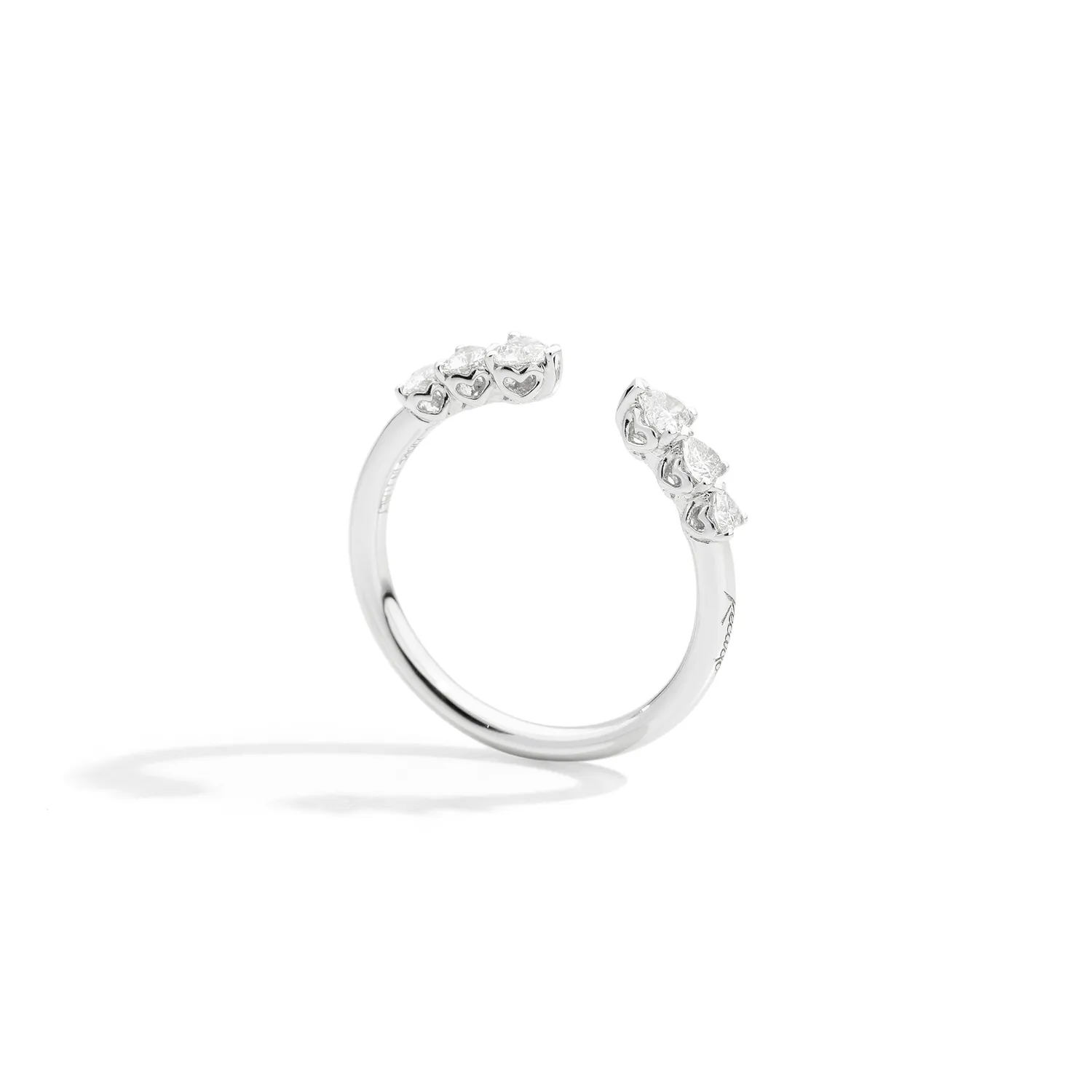 Bague Recarlo Anniversary More en or blanc et diamants