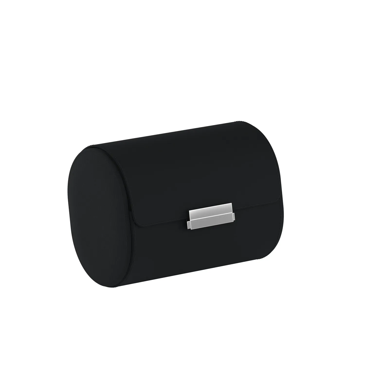 Etui pour montres POCHETTE 2 en cuir noir intense