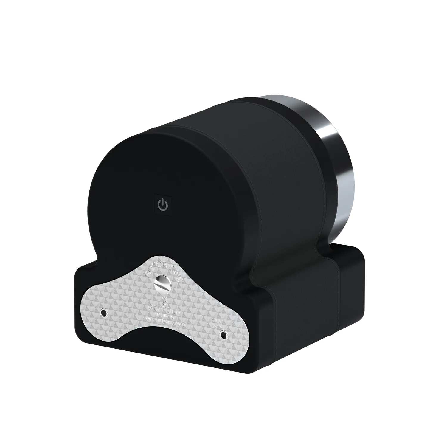 Remontoir Scatola del Tempo Rotor One, cuir gris