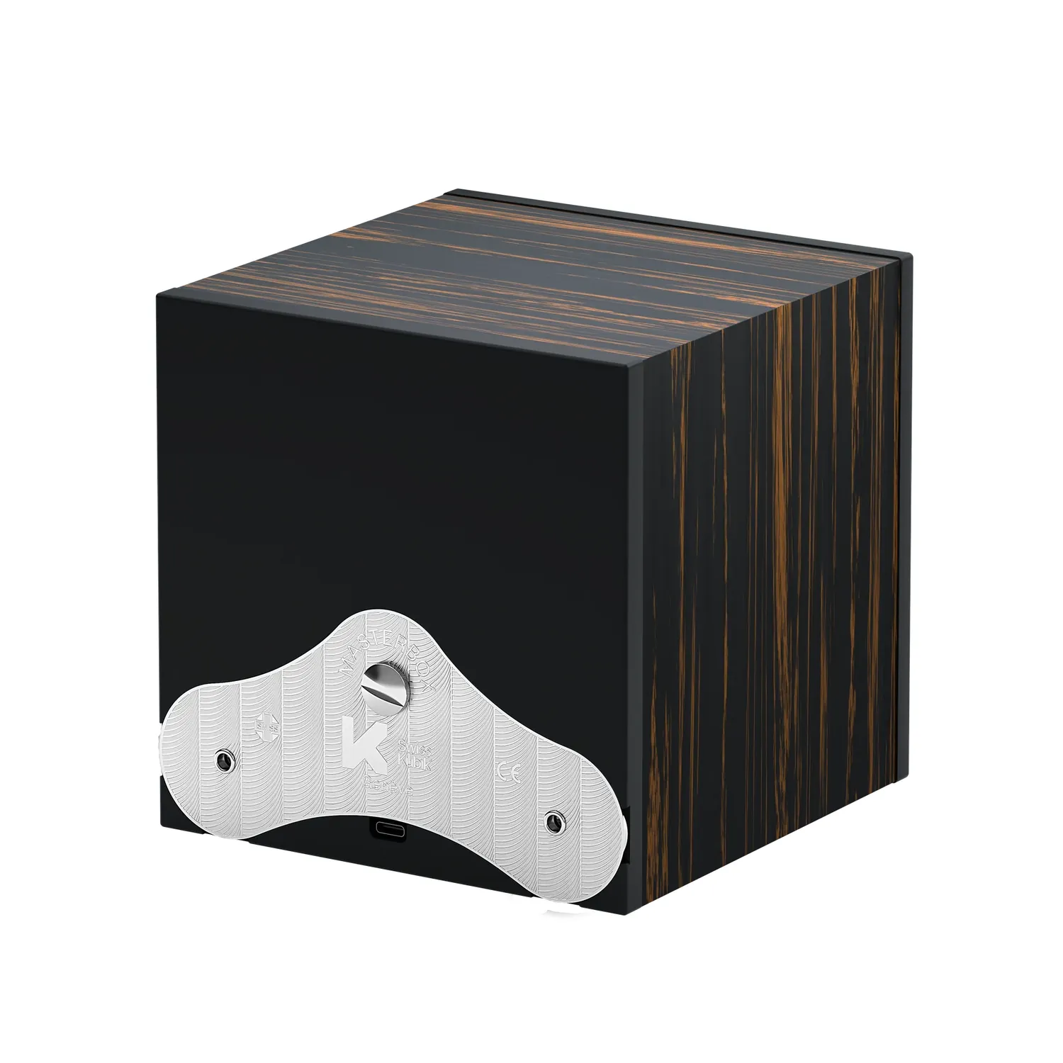 Remontoir Swiss Kubik MASTERBOX Single Bois Palmier
