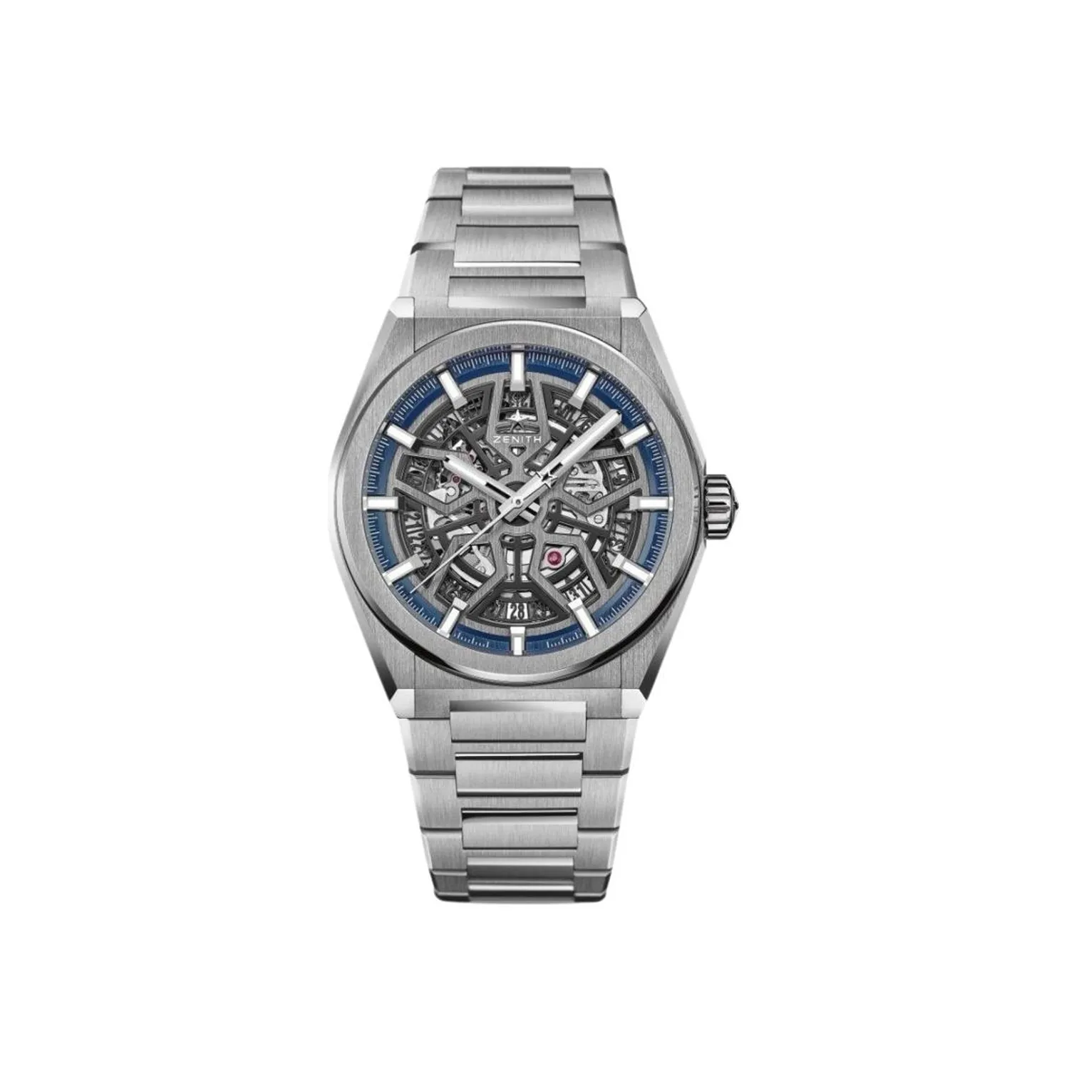 Montre DEFY CLASSIC Bracelet titane, Cadran squelette