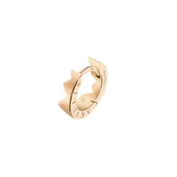 Mono Boucle d'oreille mini créole droite Akillis Capture Light en or rose