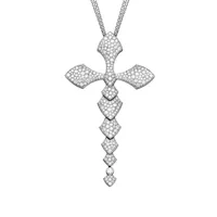 Collier Akillis Python TGM diamants