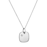 Pendentif MA PETITE ETOILE Coussin 13mm 1 diamant