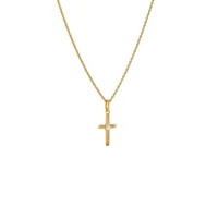 Croix Arthus Bertrand Or Jaune Diamant Ruban